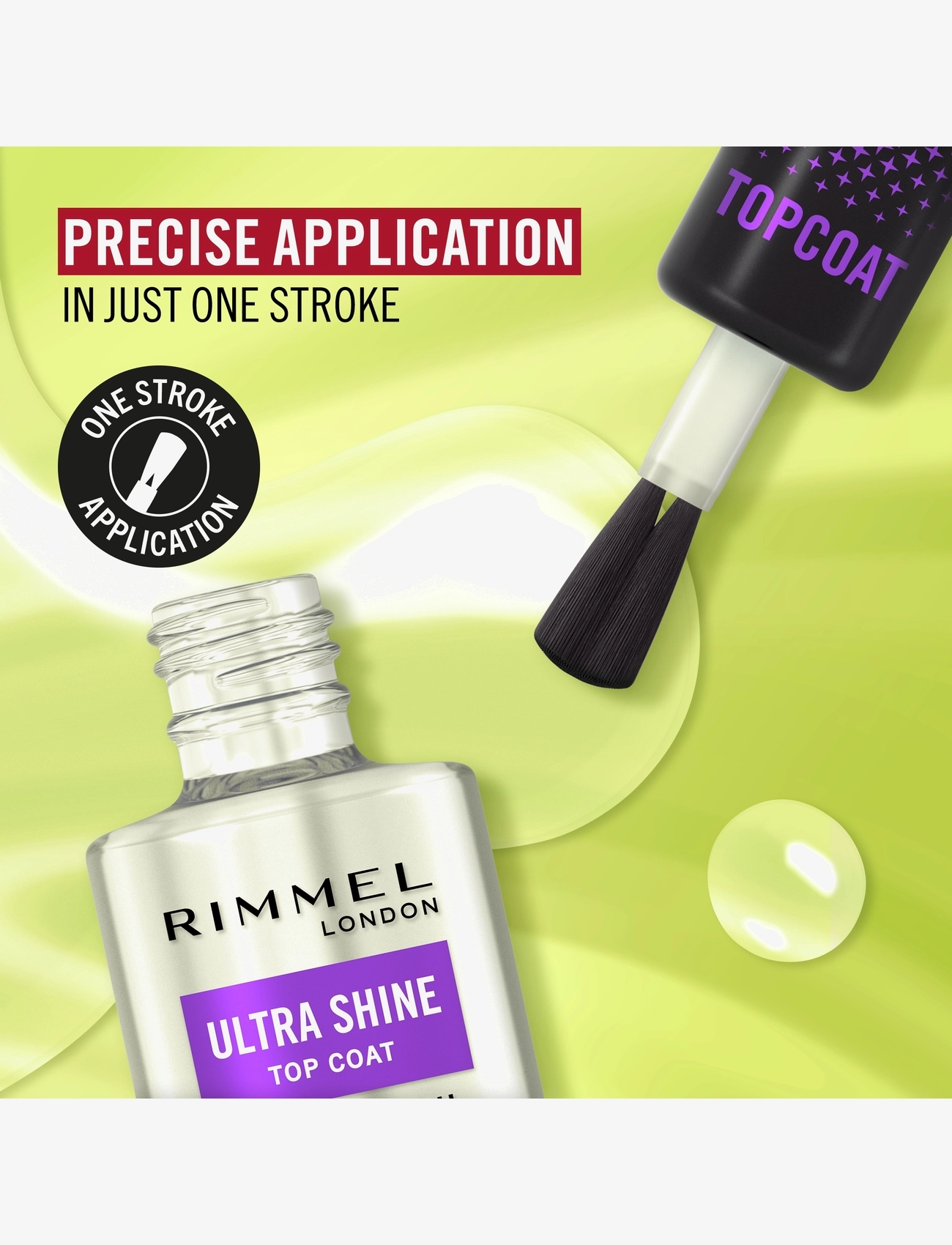 Rimmel - RIMMEL Top Coat Top coar ultra shine - sminke - top coar ultra shine - 3