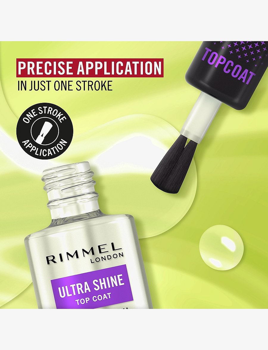 Rimmel - RIMMEL Top Coat Top coar ultra shine - smink - top coar ultra shine - 3