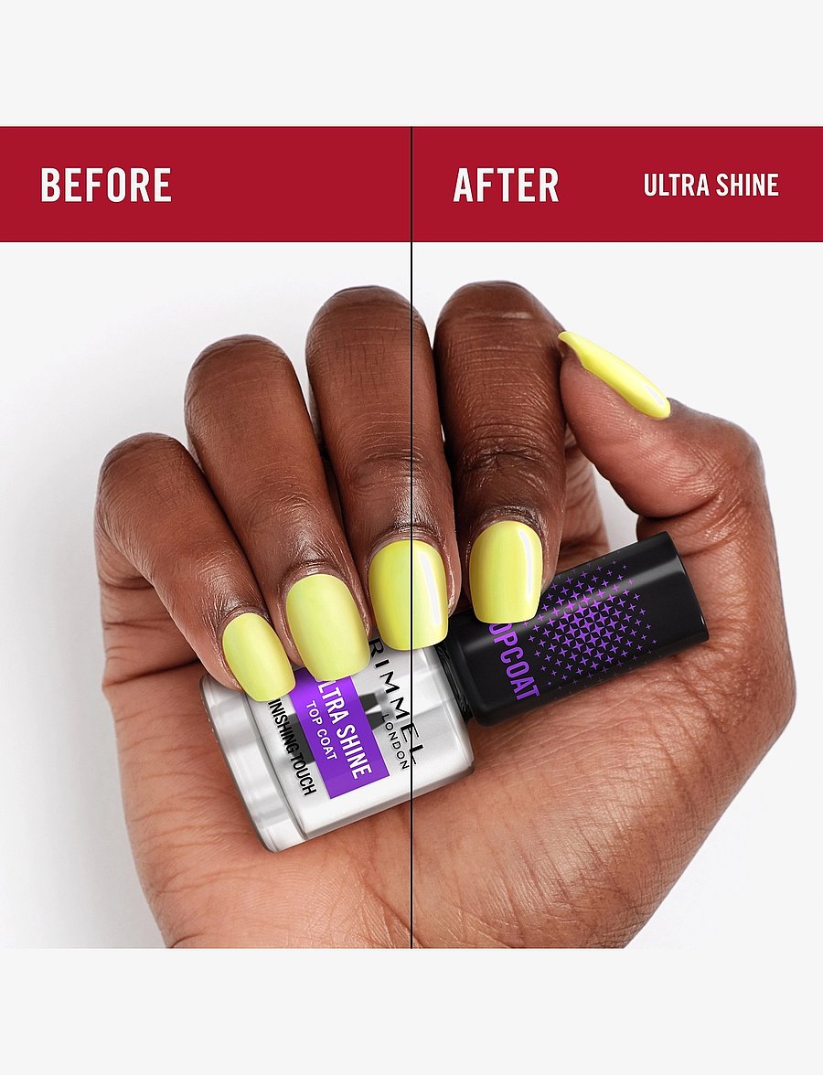 Rimmel - RIMMEL Top Coat Top coar ultra shine - smink - top coar ultra shine - 4
