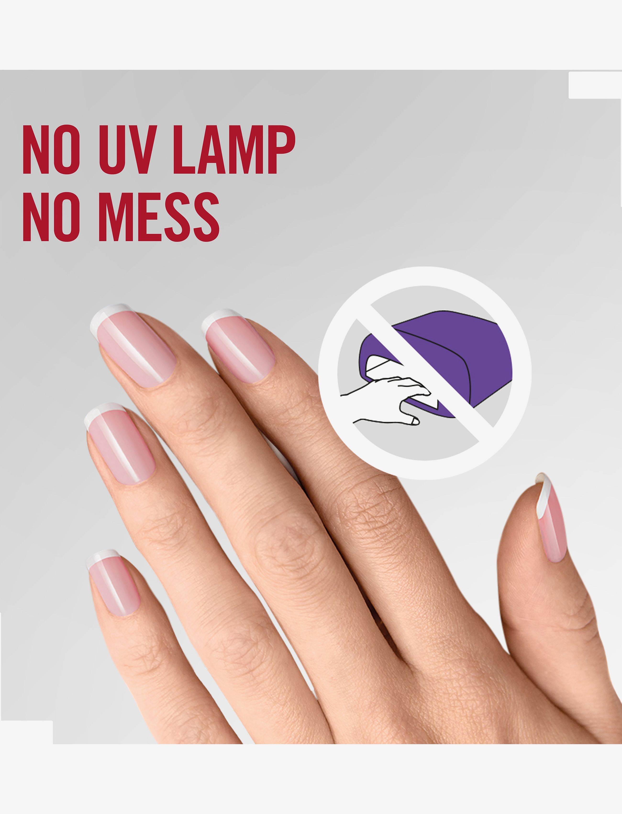 Rimmel - RIMMEL Super Gel Nail Polish Top Coat - bliv klar til date night - no colour - 4