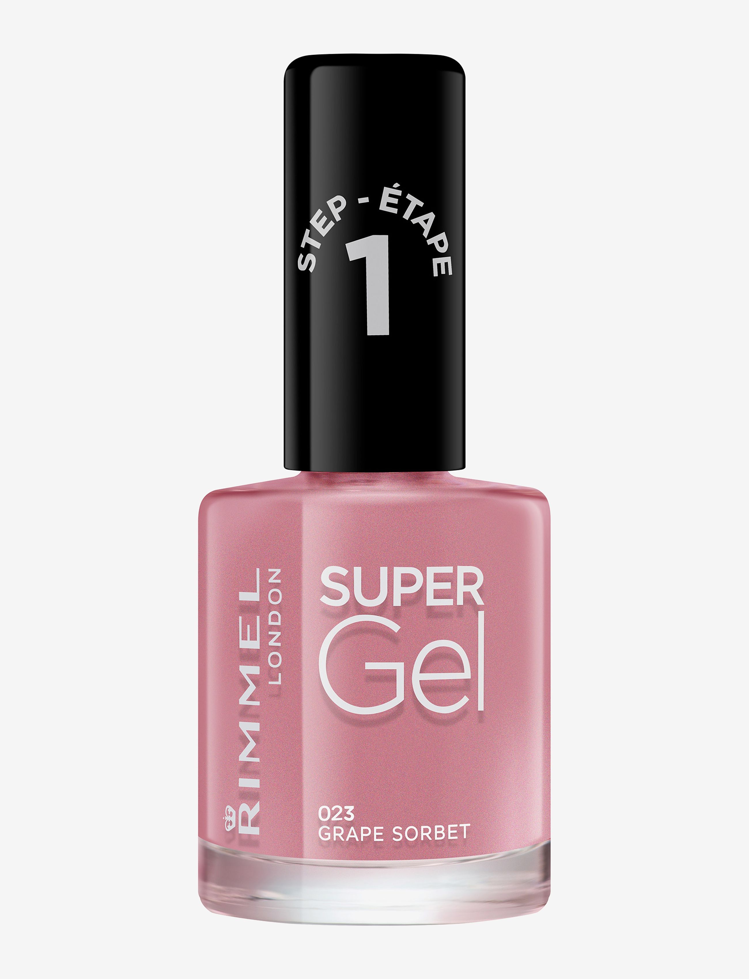 Rimmel RIMMEL Super Gel Nail Polish - Kampagne - 023 GRAPE SORBET / natural
