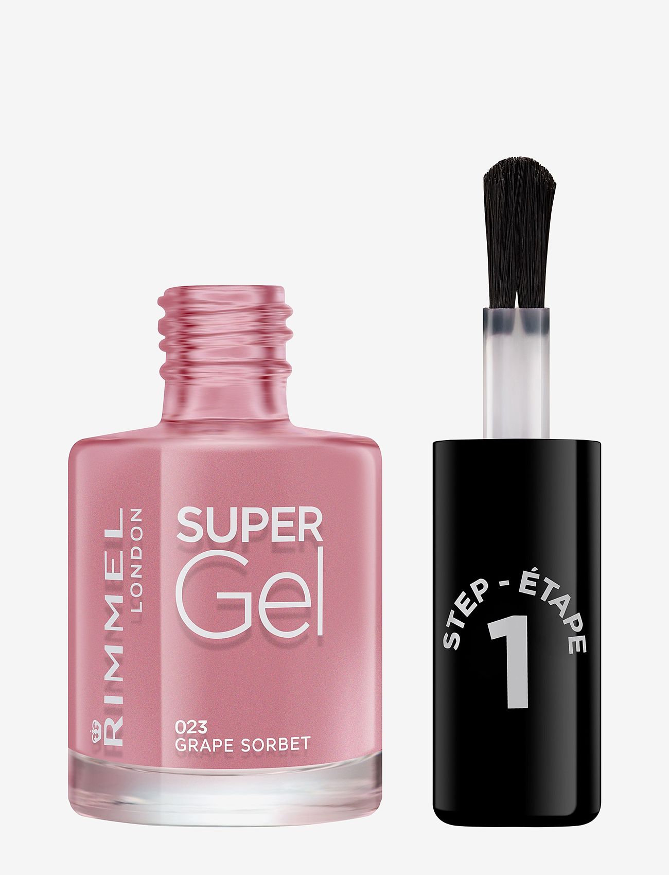 Rimmel - RIMMEL Super Gel Nail Polish - makeup - 023 grape sorbet - 1