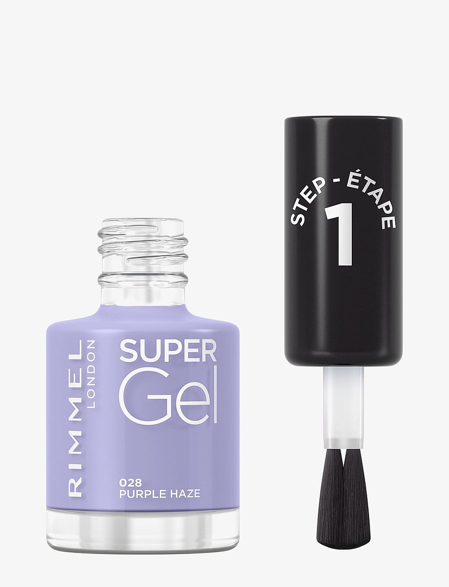 Rimmel - RIMMEL Super Gel Nail Polish 028 Purple haze - smink - 028 purple haze - 3