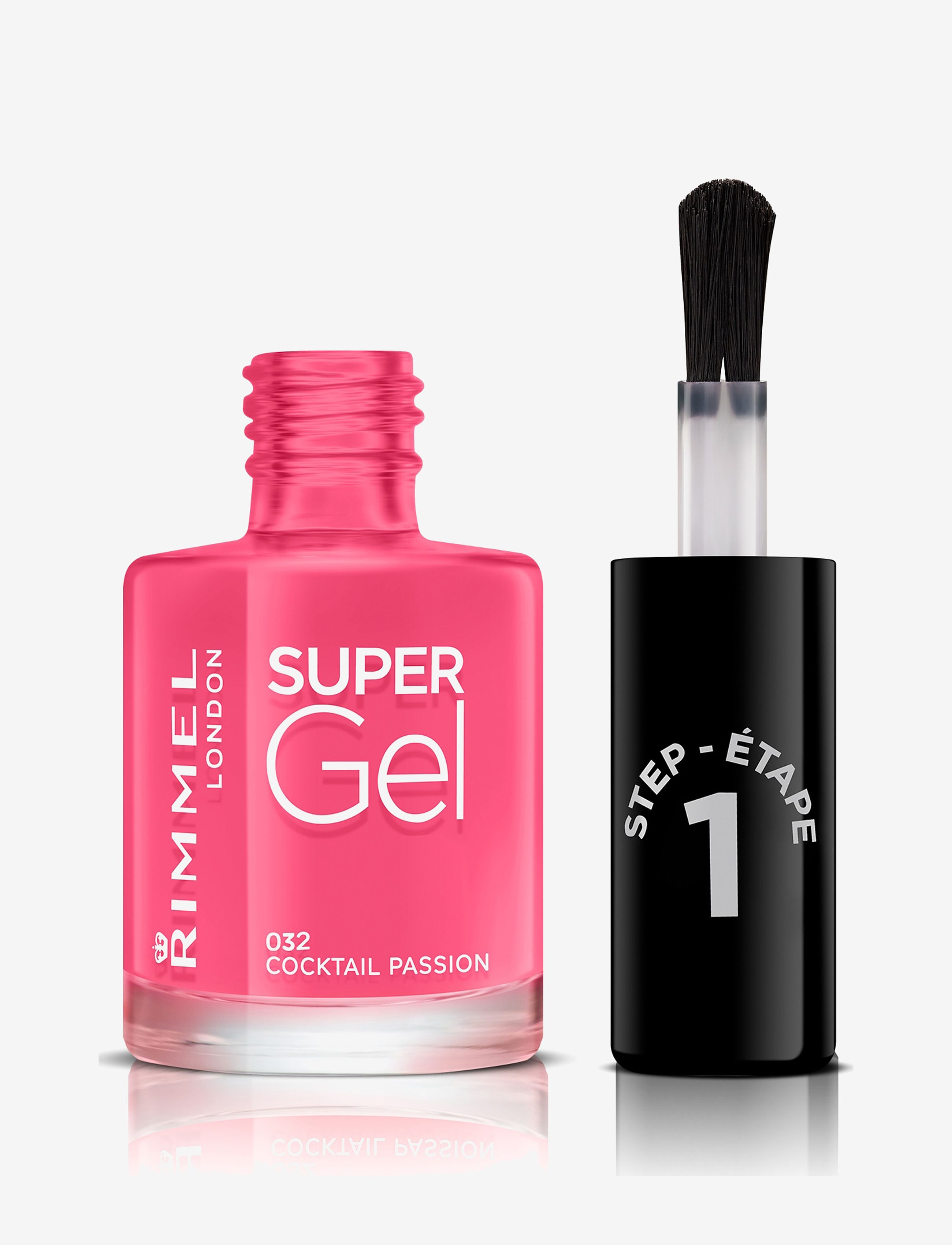 Rimmel - Super Gel Nail Polish 032 Cocktail Passion - makeup - 032 cocktail passion - 1