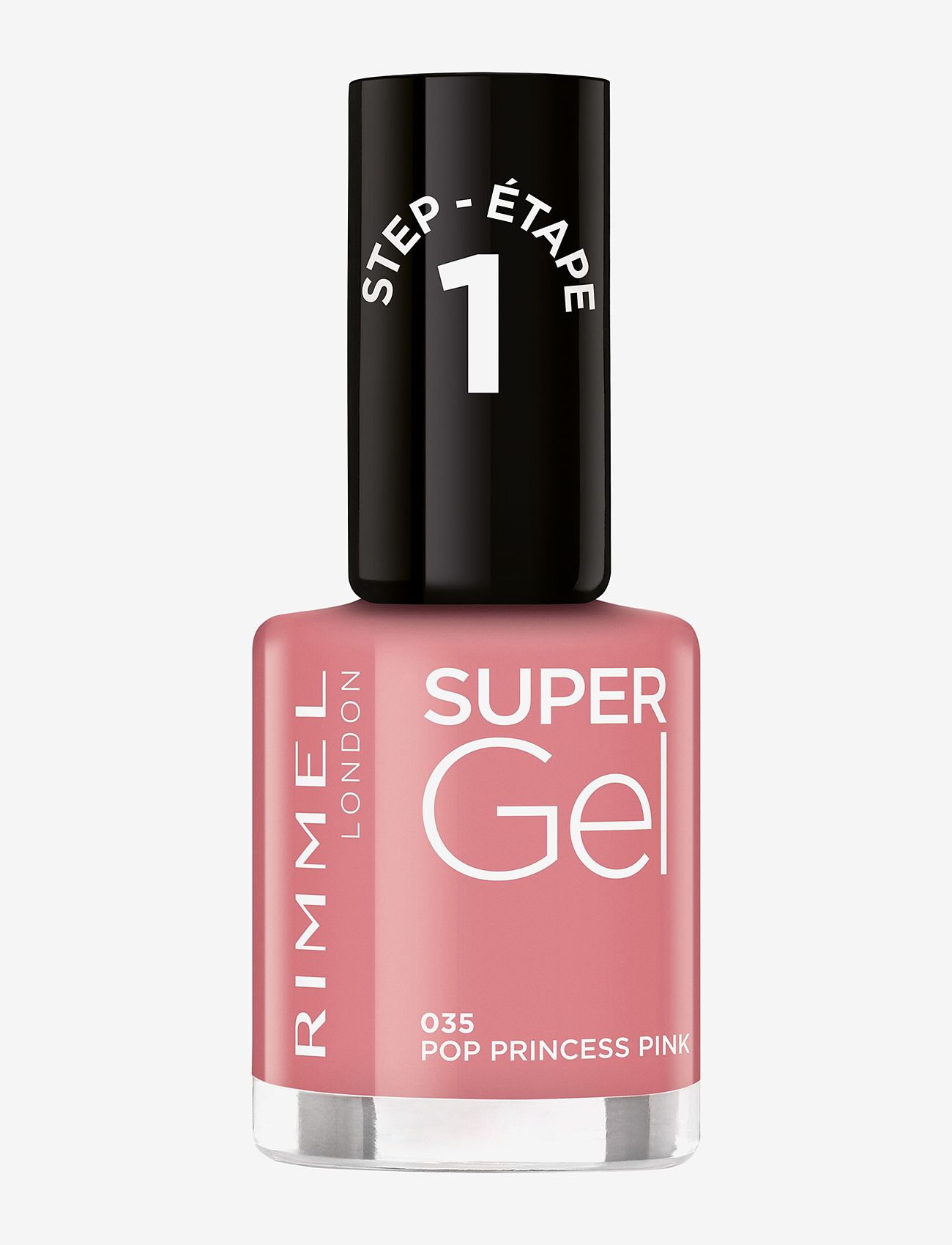 Rimmel - RIMMEL Super Gel Nail Polish - smink - 035 pop princess pink - 0
