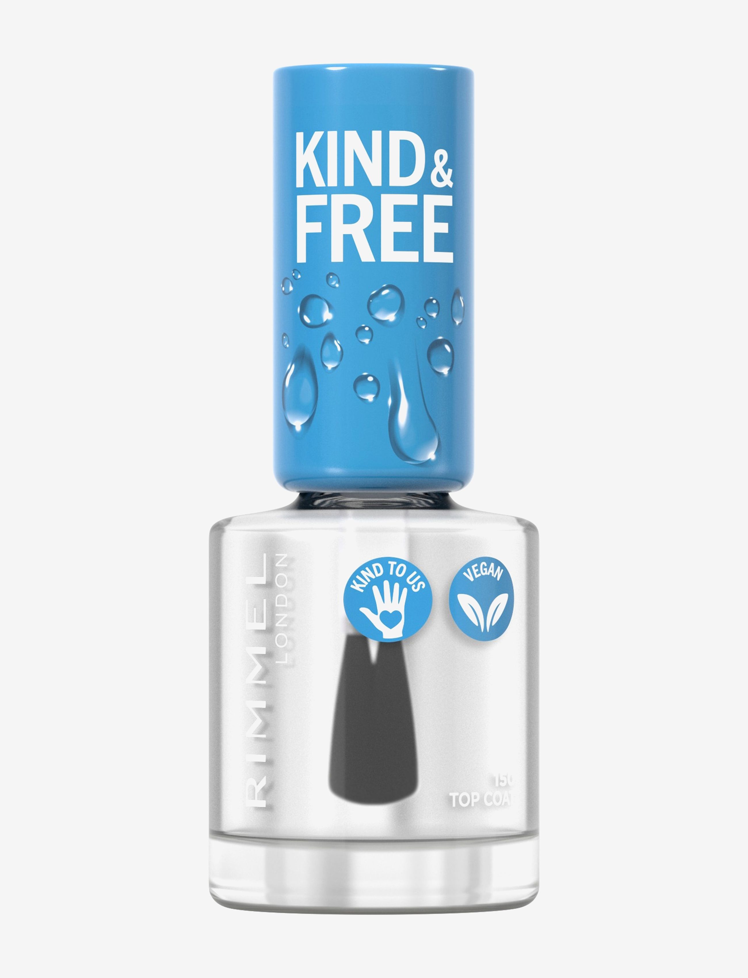 Rimmel RIMMEL Kind & Free clean nail - Negleprodukter - 150 CLEAR / clear