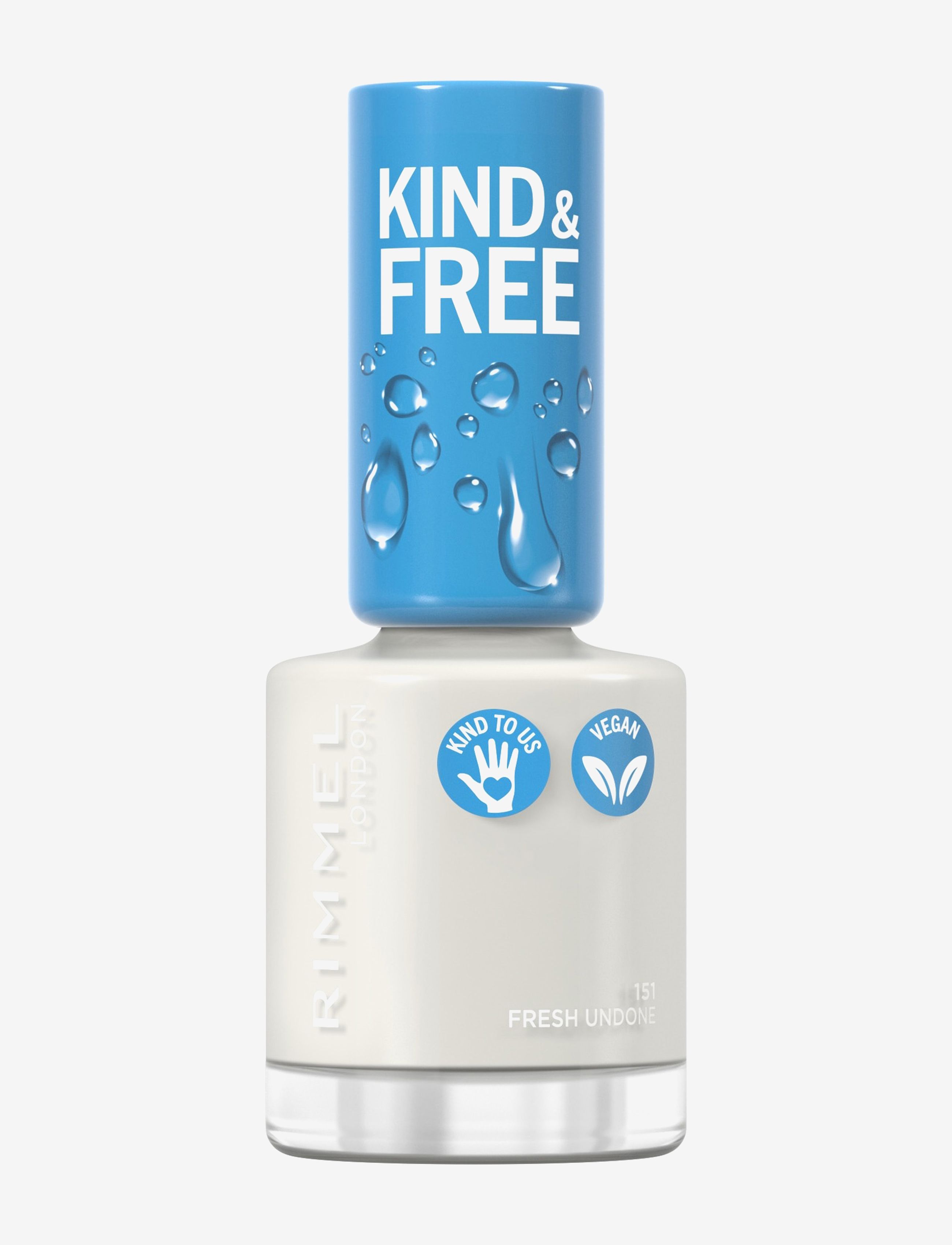 Rimmel RIMMEL Kind & Free clean nail - Makeup - 151 WHITE / white