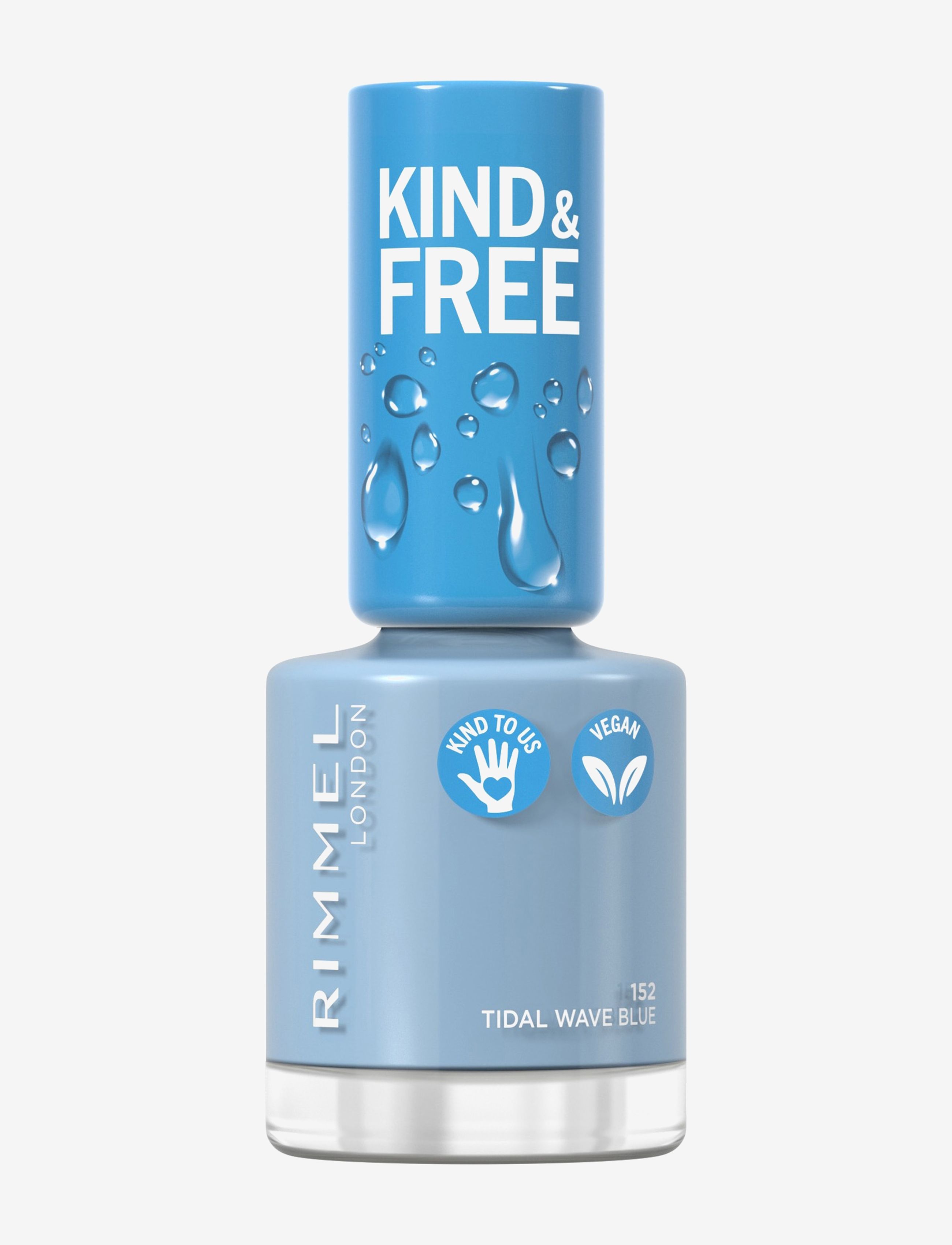 Rimmel RIMMEL Kind & Free clean nail - Nagellack - 152 PASTEL BLUE / blue