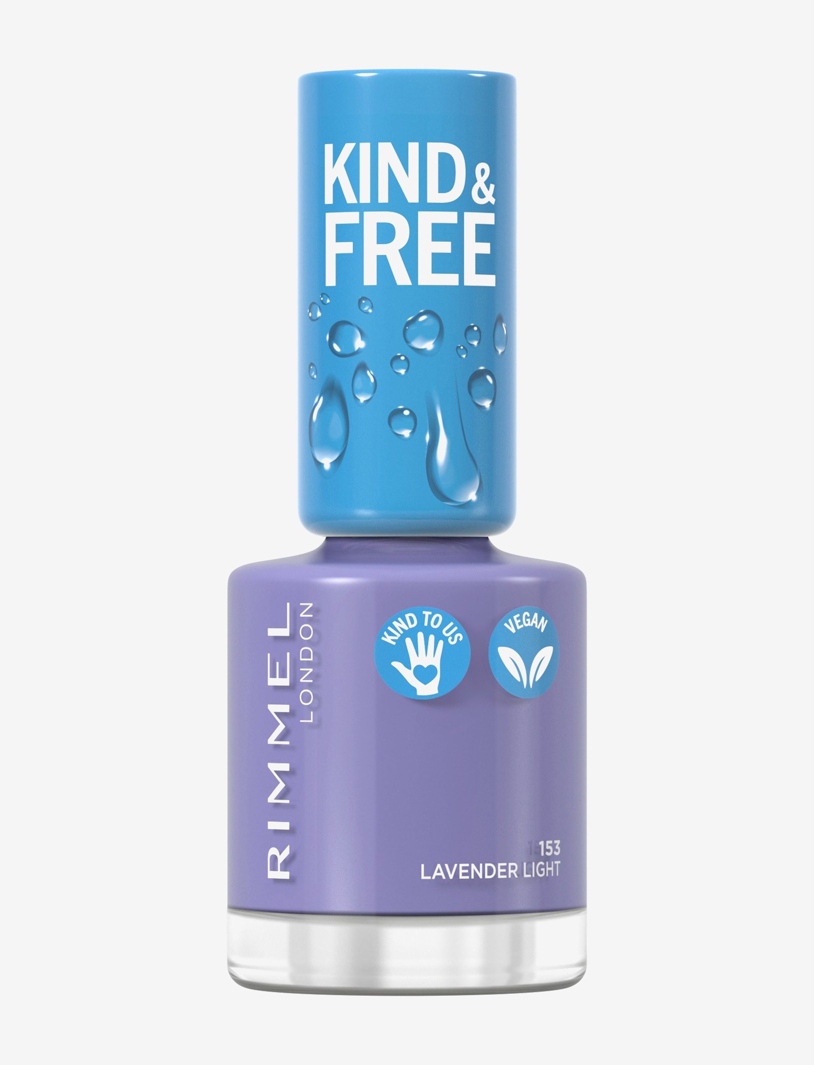 Rimmel RIMMEL Kind & Free clean nail - Makeup - 153 LAVENDER / natural