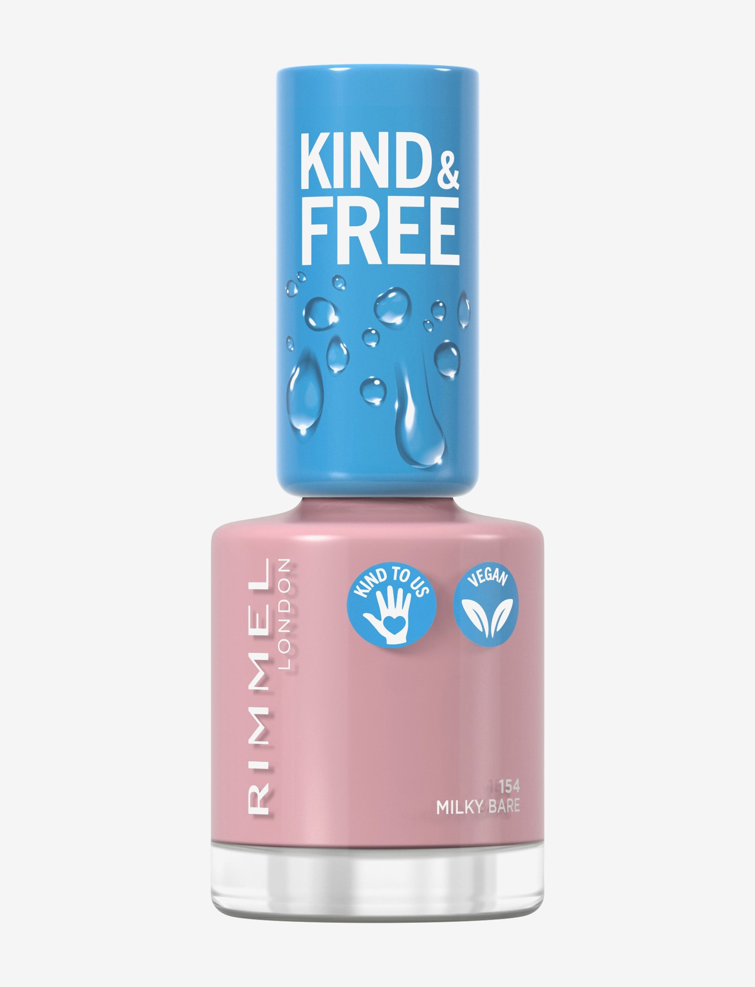 RIMMEL Kind & Free clean nail - 154 PASTEL PINK