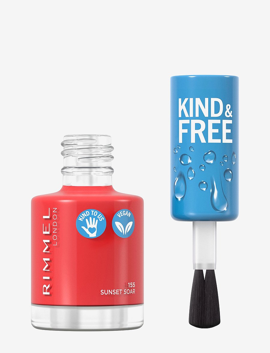 Rimmel - RIMMEL Kind & Free clean nail - makeup - 155 coral orange - 1