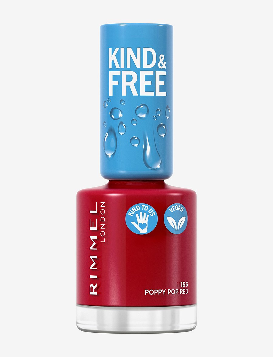 Rimmel - RIMMEL Kind & Free clean nail - makeup - 156 poppy red - 0