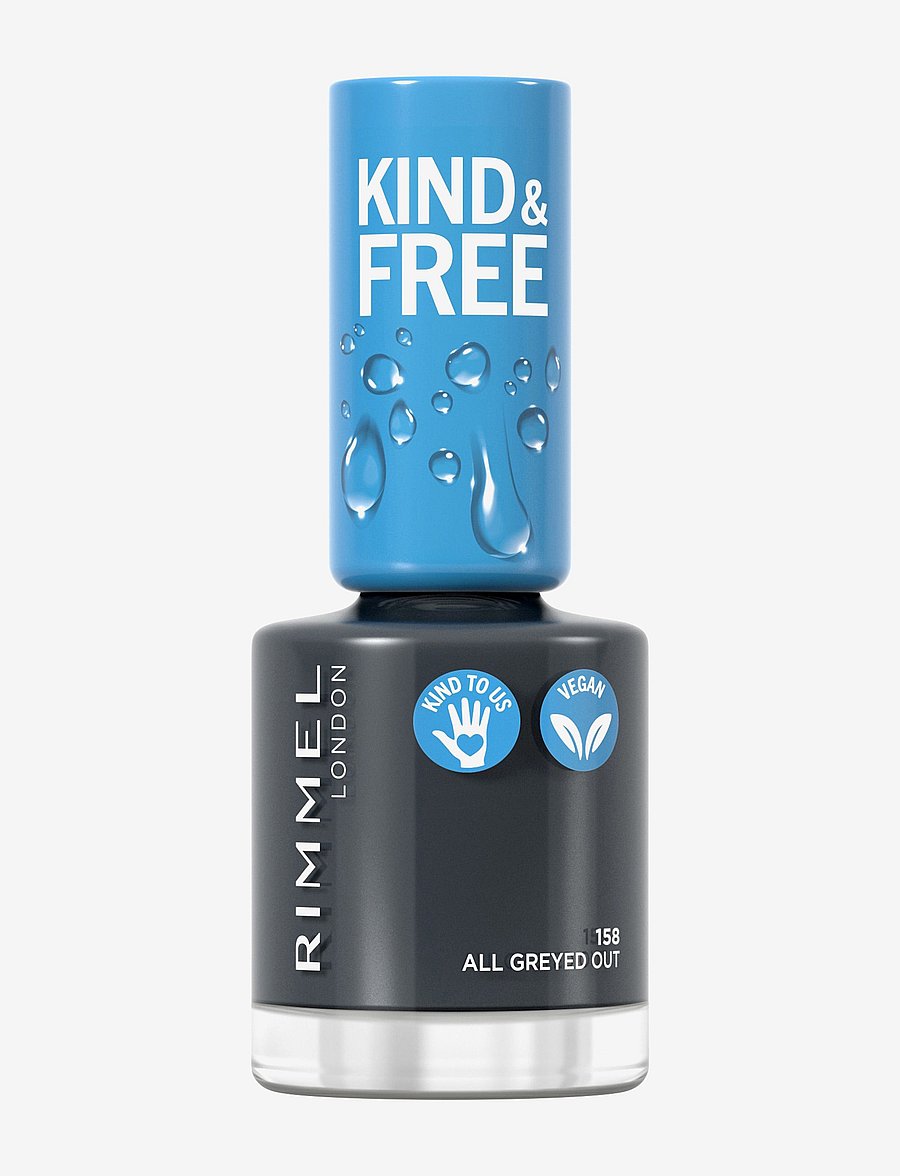 Rimmel - RIMMEL Kind & Free clean nail - makeup - 158 slate grey - 0