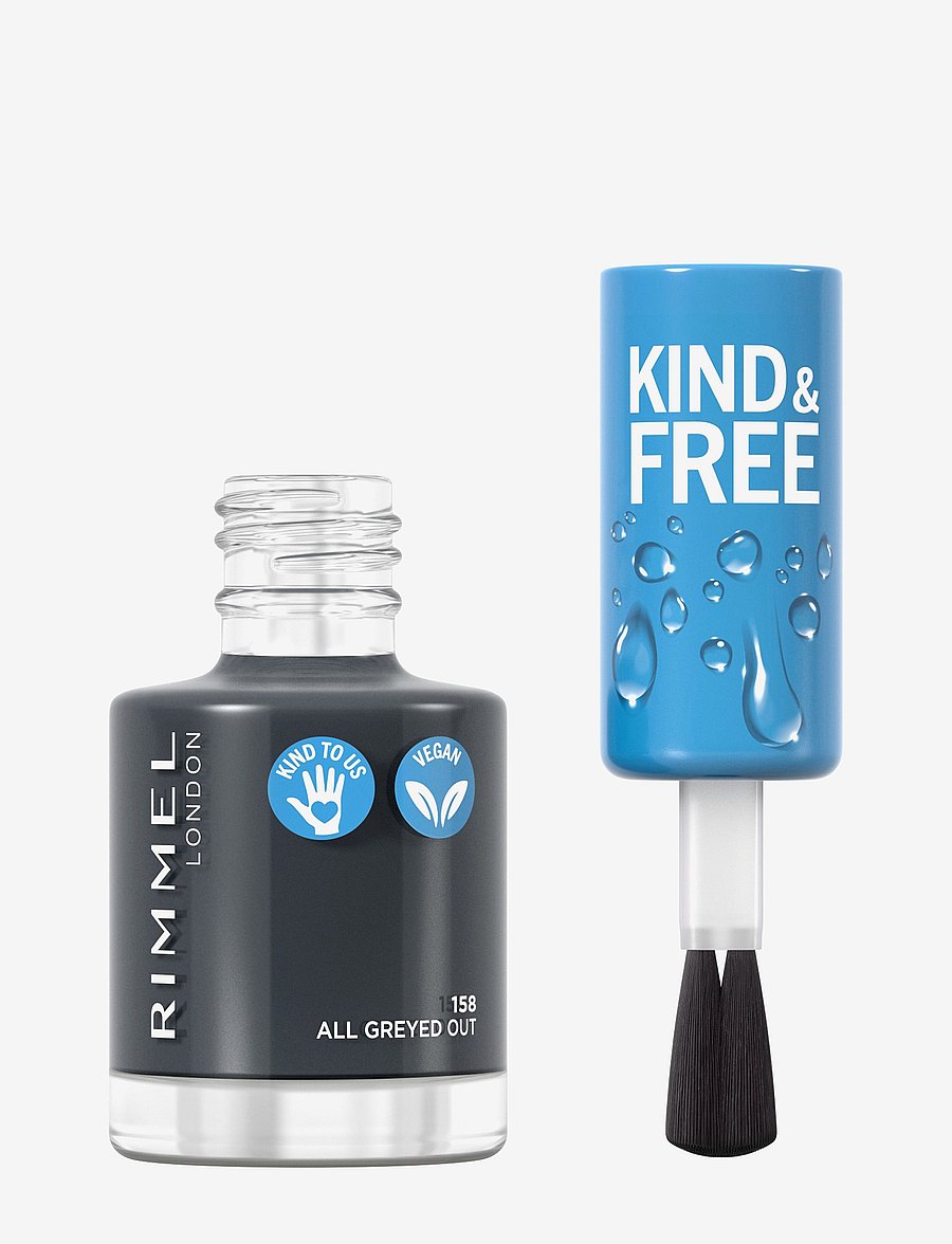 Rimmel - RIMMEL Kind & Free clean nail - makeup - 158 slate grey - 1