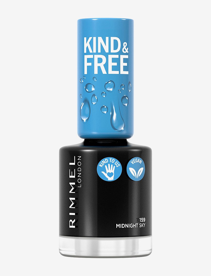 Rimmel - RIMMEL Kind & Free clean nail - makeup - 159 black - 0