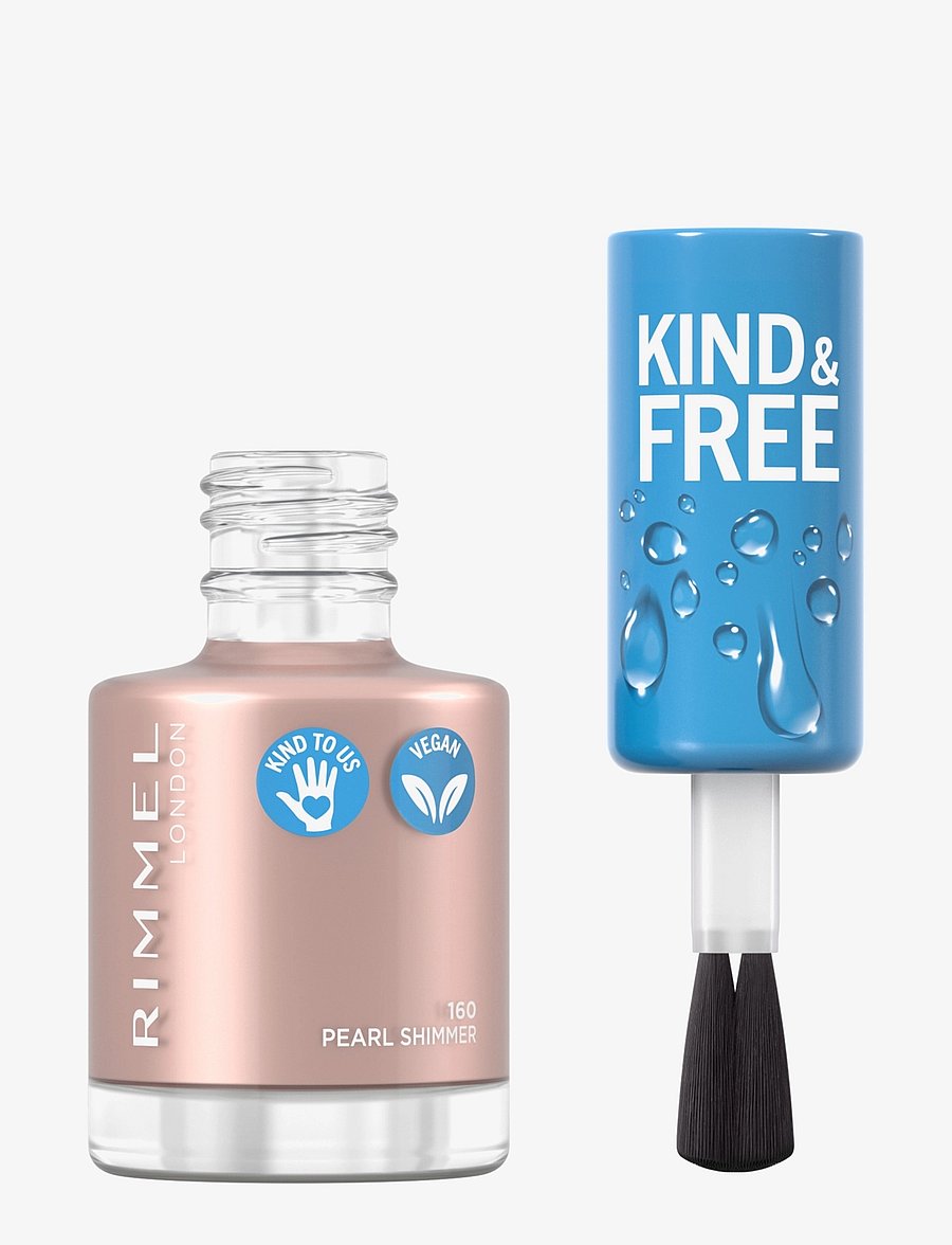 Rimmel - Kind & Free clean nail 160 Pearl Shimmer - makeup - 162 pearl oyster - 0