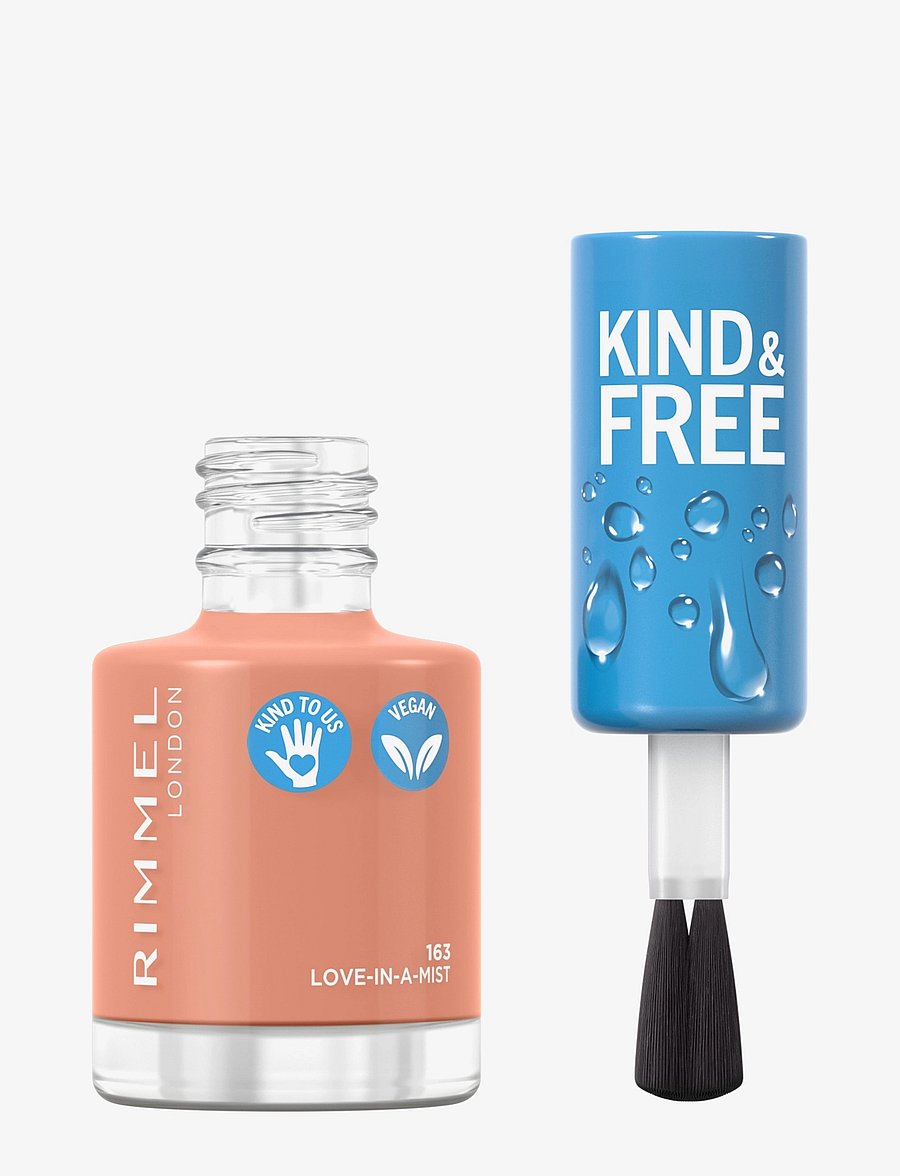 Rimmel - Kind & Free clean nail 163 love-in-a-mist - makeup - 163 pearl terracota - 0