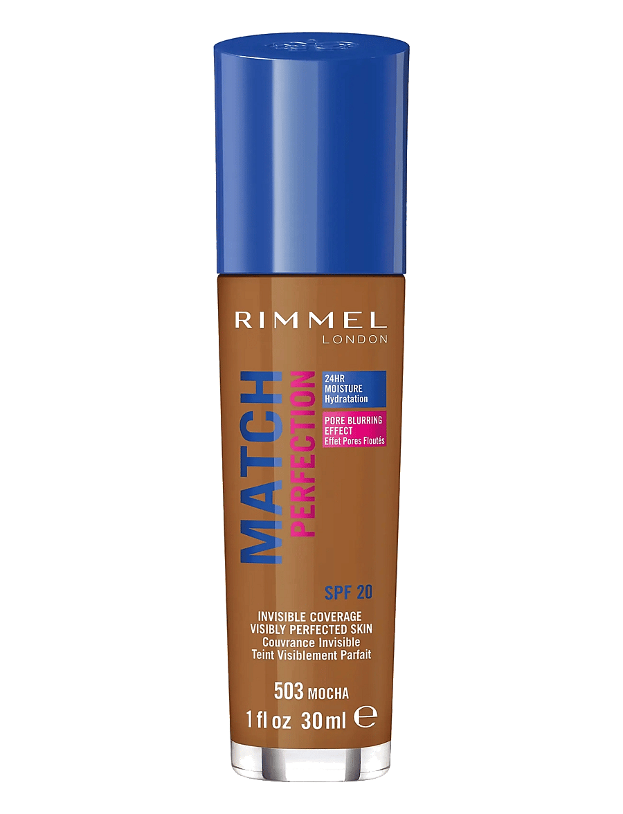 Rimmel - Match Perfection Liquid Foundation SPF20 - 503 mocha - 0