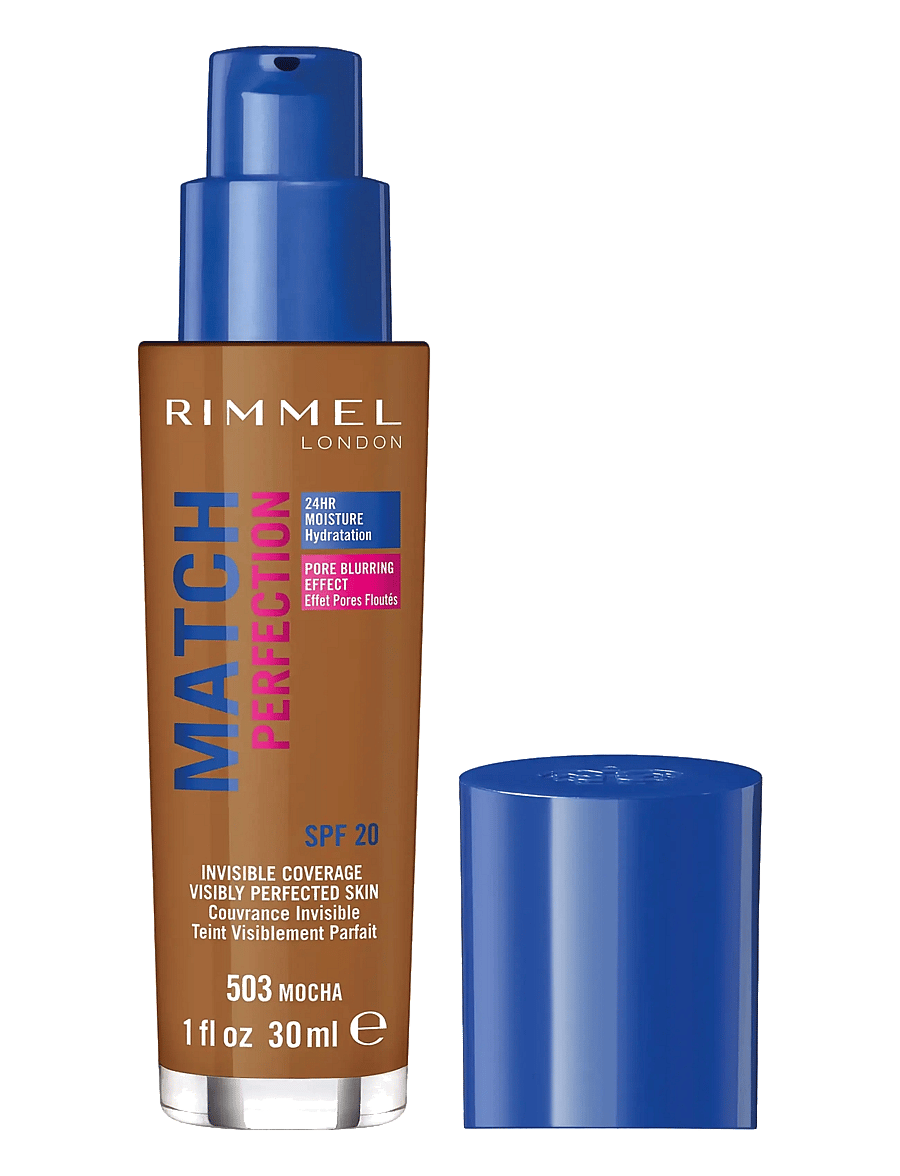 Rimmel - Match Perfection Liquid Foundation SPF20 - 503 mocha - 1