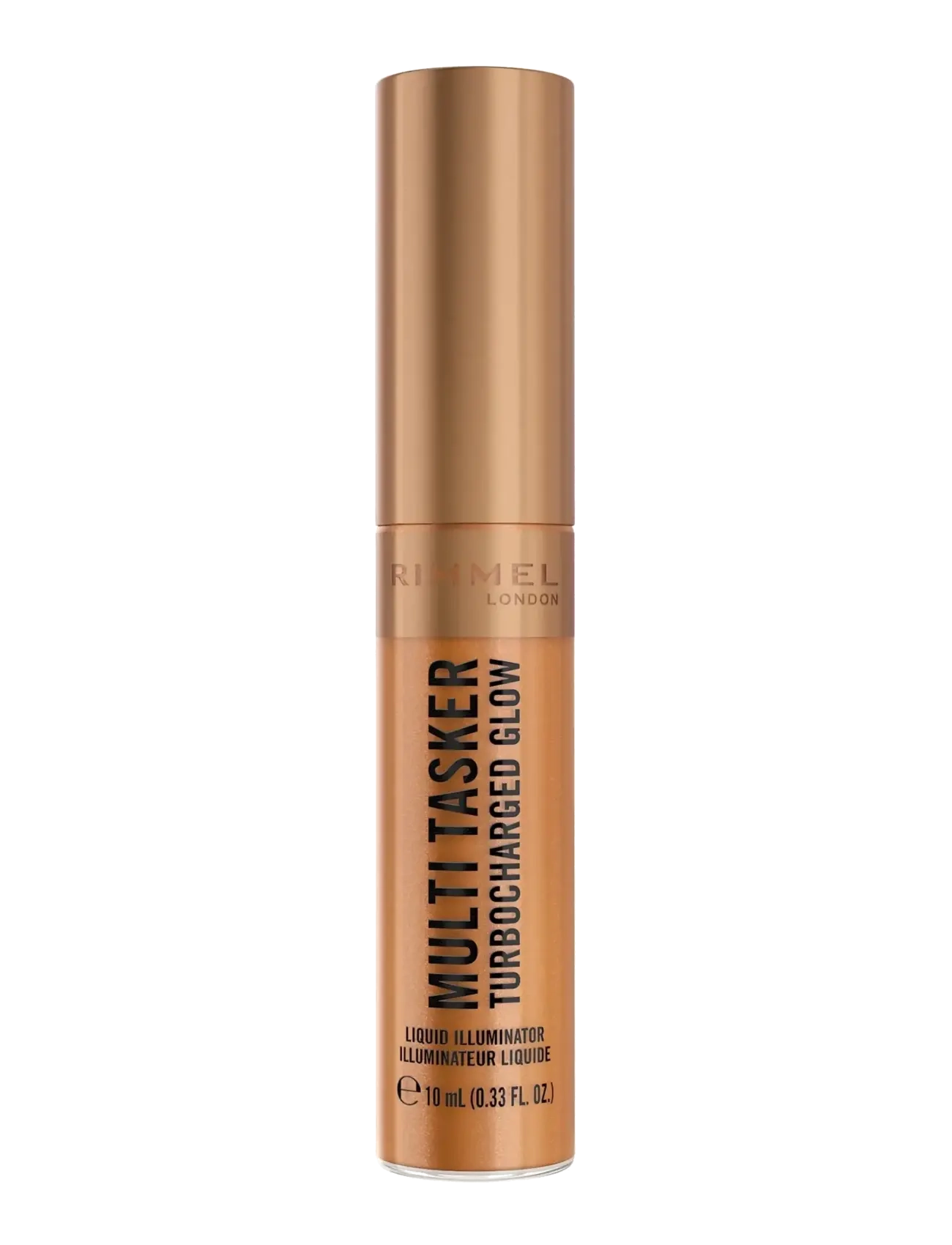 Rimmel Turbocharged Glow - Holiday Glam - 008 IT'S GIVING BRONZE / gold