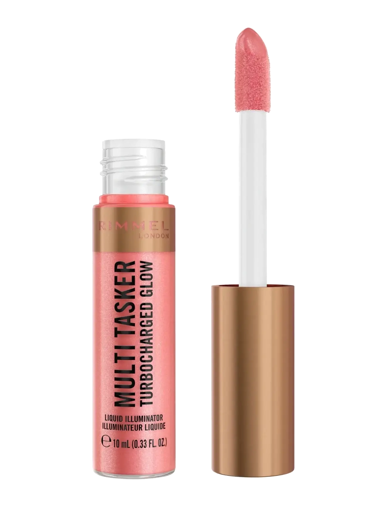 Rimmel - Turbocharged Glow - redo för date night - 002 rosy rebel - 1