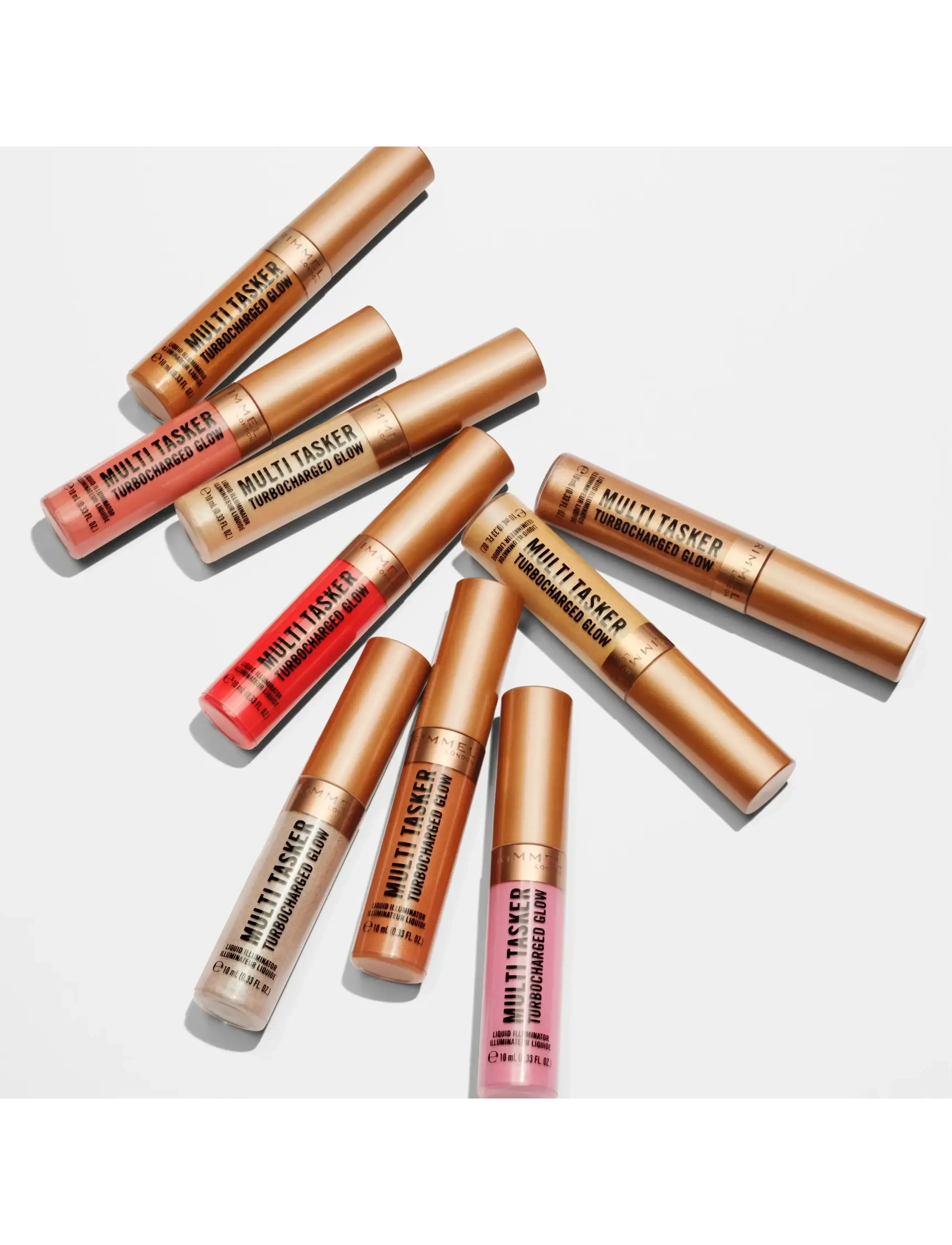 Rimmel - Turbocharged Glow - redo för date night - 002 rosy rebel - 3