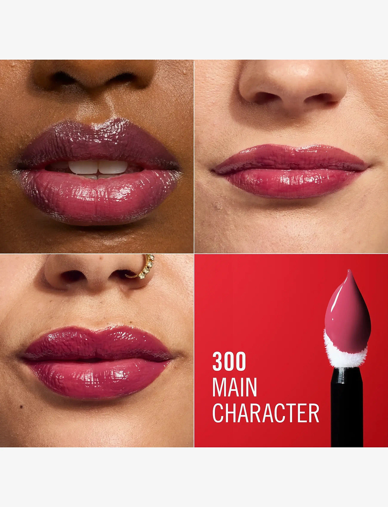 Rimmel - Thrill Seeker Lip Latex Liquid Lipstick - makeup - 300 main character - 4