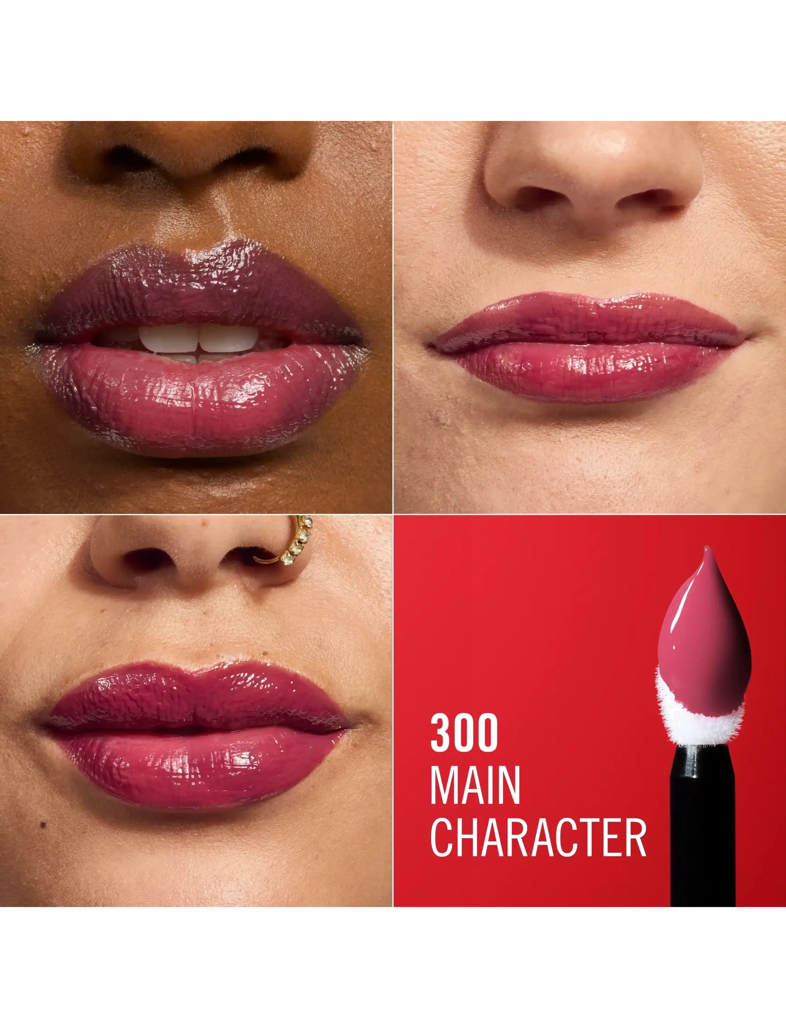 Rimmel - Thrill Seeker Lip Latex Liquid Lipstick - smink - 300 main character - 4