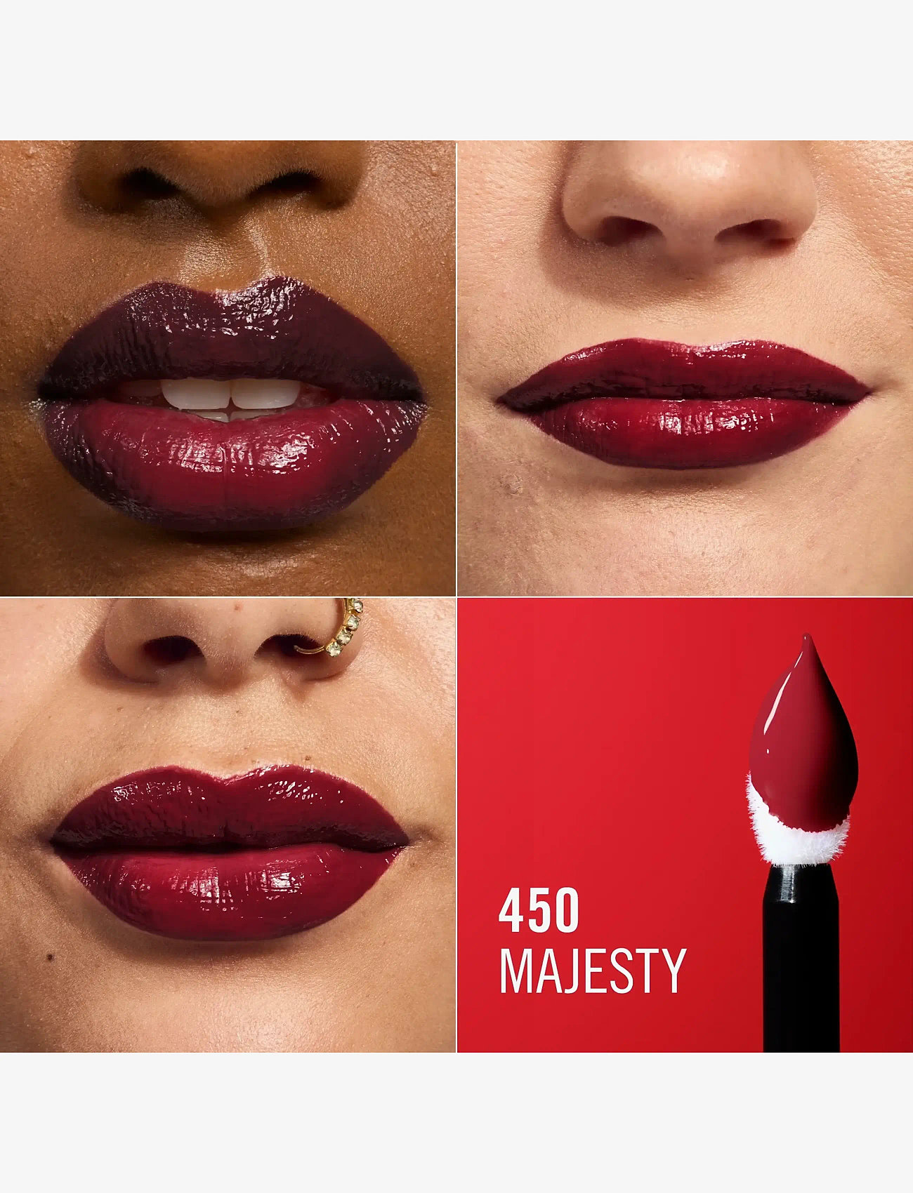Rimmel - Thrill Seeker Lip Latex Liquid Lipstick - makeup - 450 majesty - 4