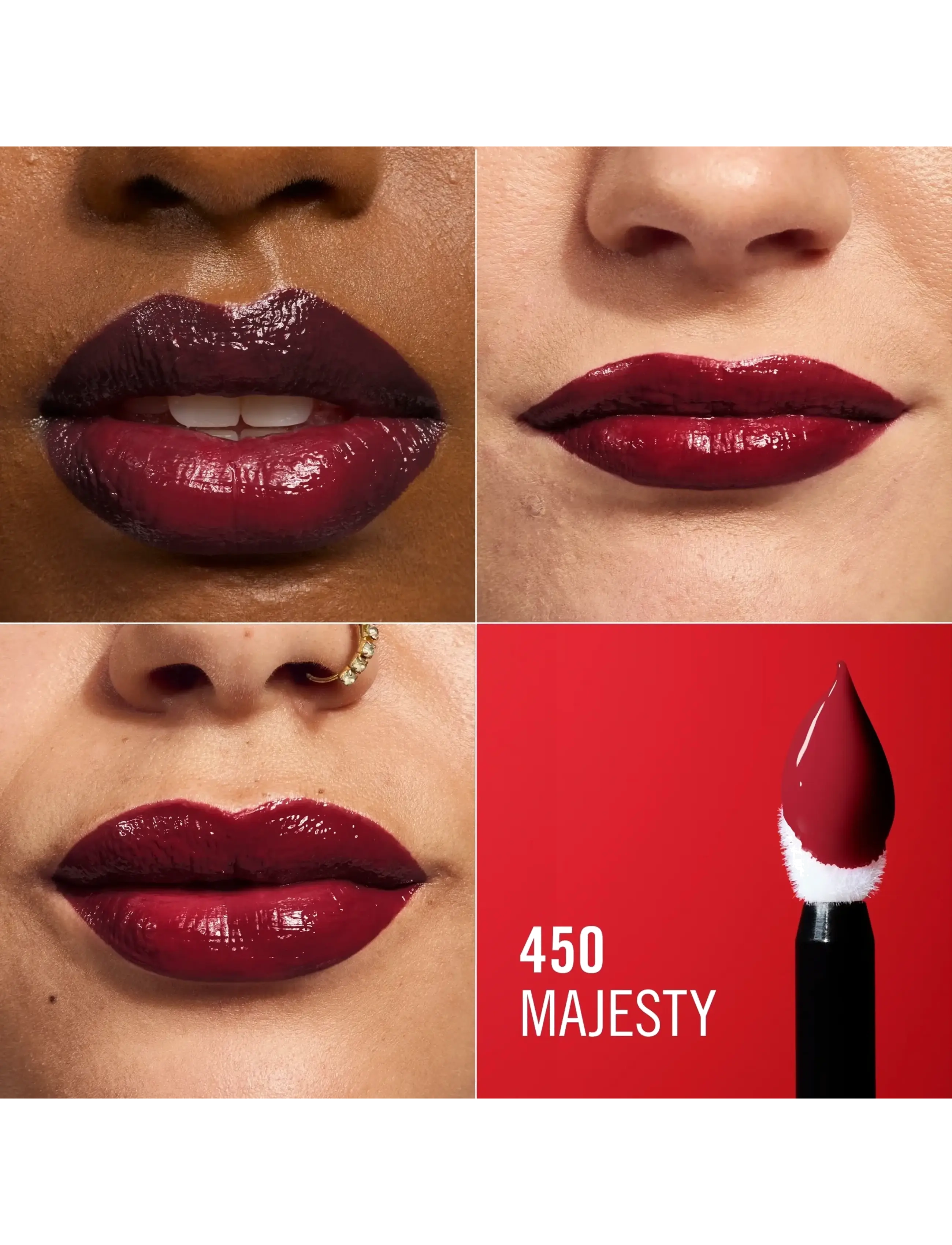 Rimmel - Thrill Seeker Lip Latex Liquid Lipstick - sminke - 450 majesty - 4