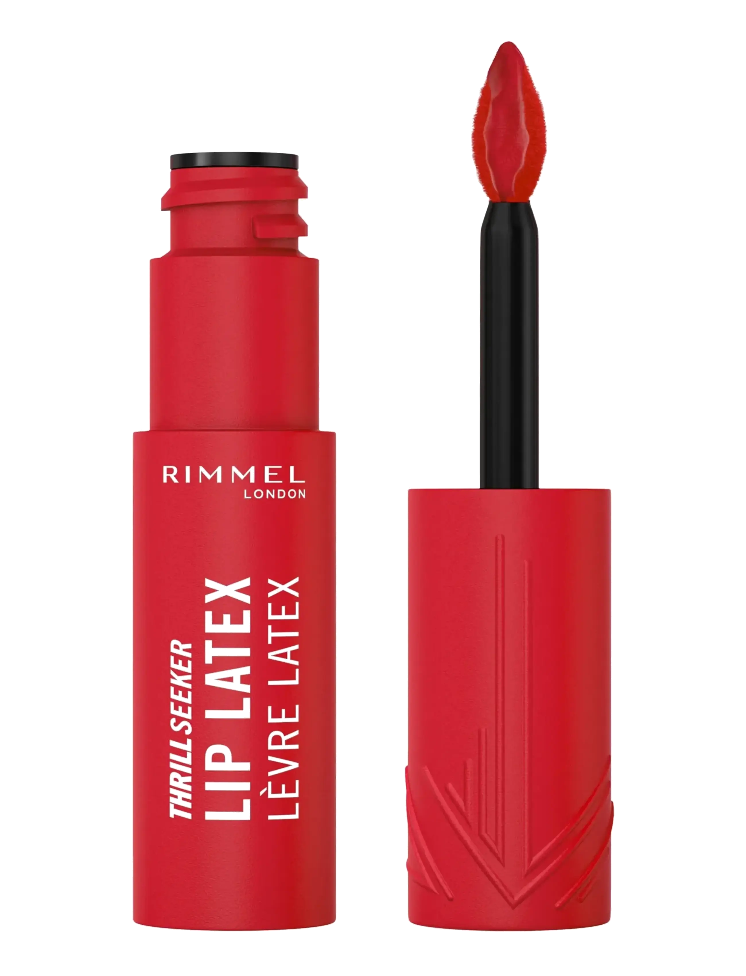 Rimmel - Thrill Seeker Lip Latex Liquid Lipstick - makeup - 400 rimmel red - 1