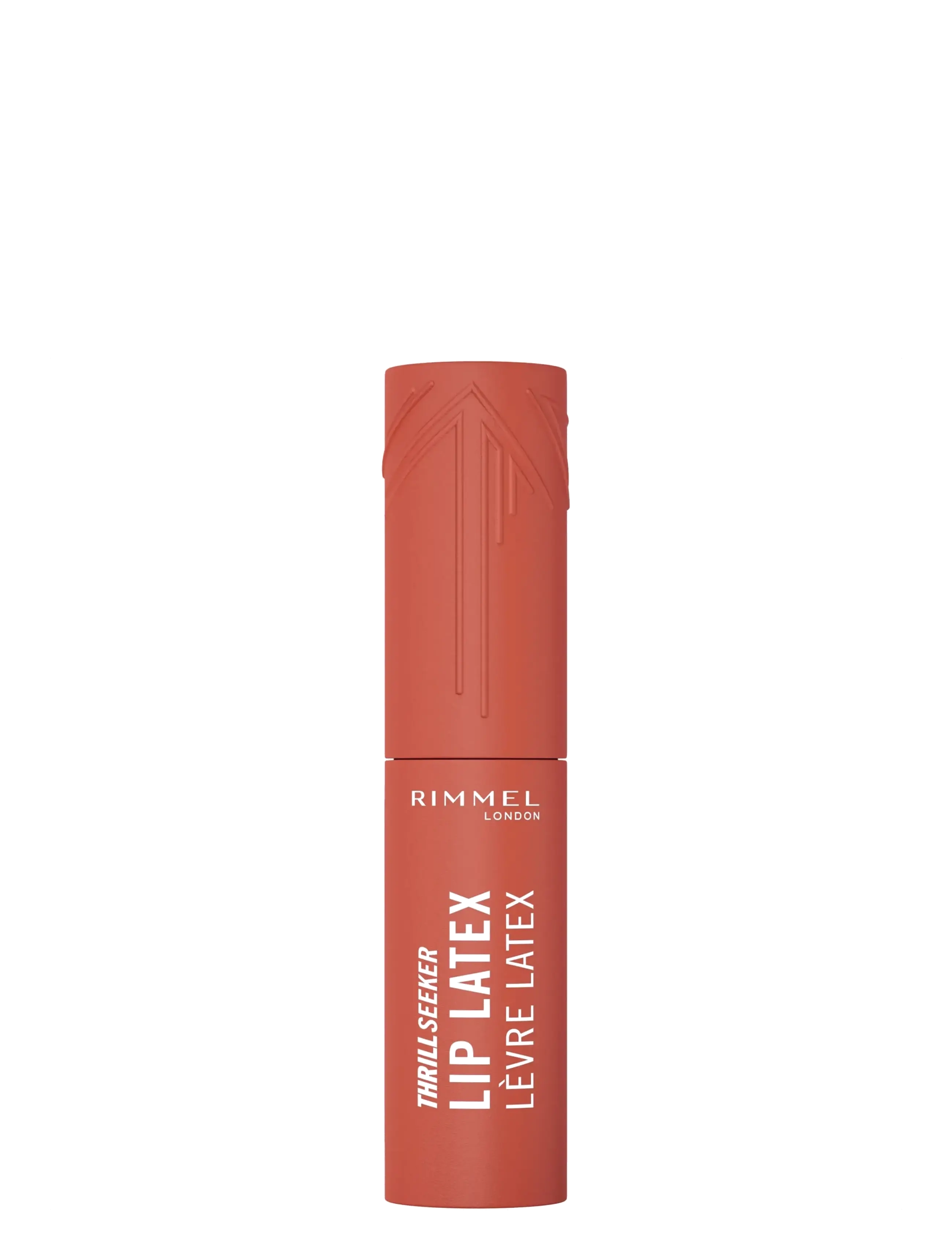 Rimmel Thrill Seeker Lip Latex Liquid Lipstick, Læbestift, Koral, Str: 6 ML
