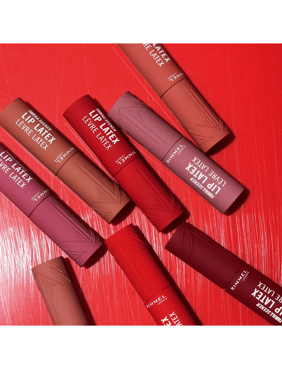 Rimmel - Thrill Seeker Lip Latex Liquid Lipstick - makeup - 200 so peachy - 3
