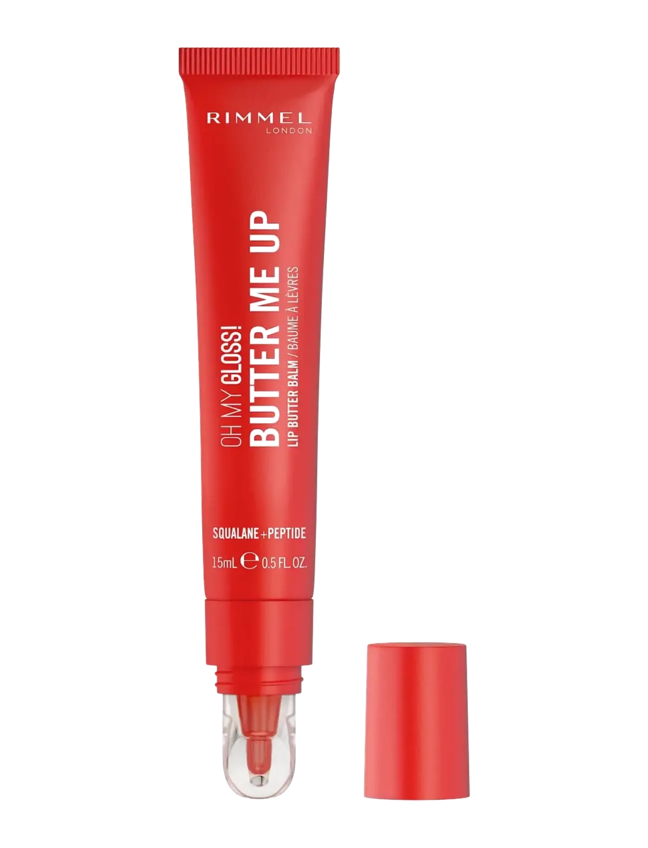 Rimmel - Oh My Gloss! Butter Me Up Lip Gloss - smink - 004 red velvet - 1