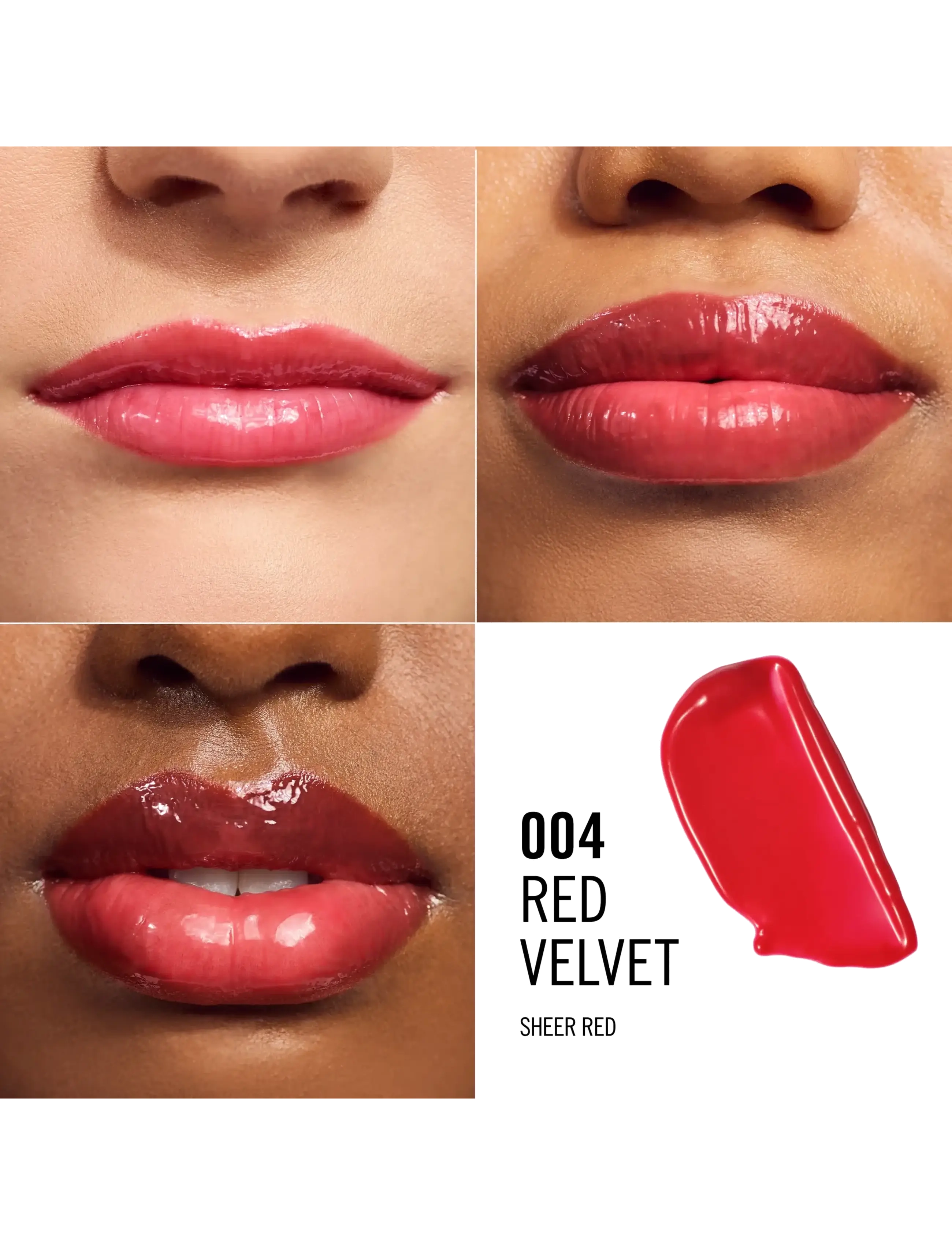 Rimmel - Oh My Gloss! Butter Me Up Lip Gloss - smink - 004 red velvet - 2