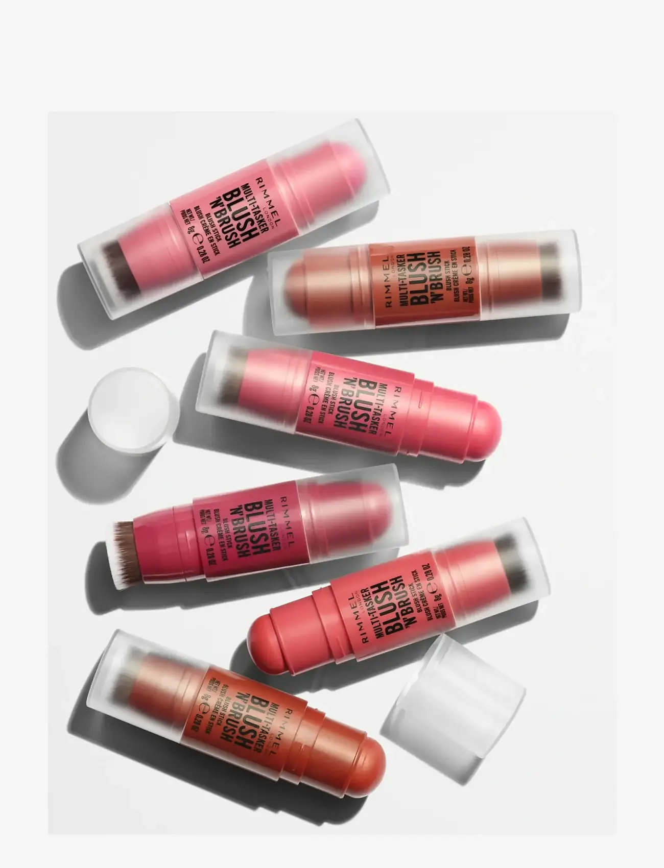 Rimmel - Multitasker On The Go Blush Stick - smink - 100 cotton candy - 3