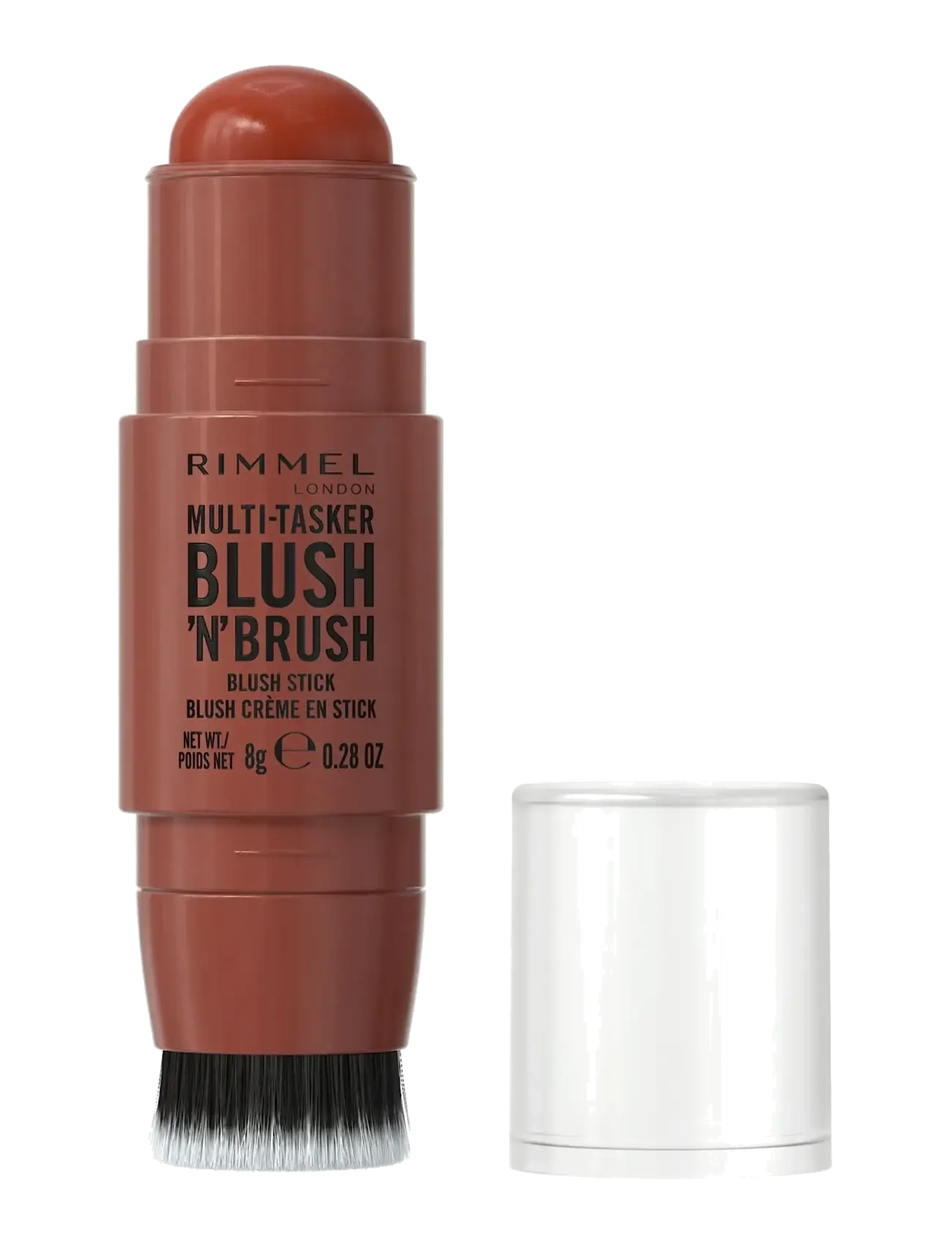 Rimmel - Multitasker On The Go Blush Stick - festkläder till outletpriser - 350 roasted peach - 1