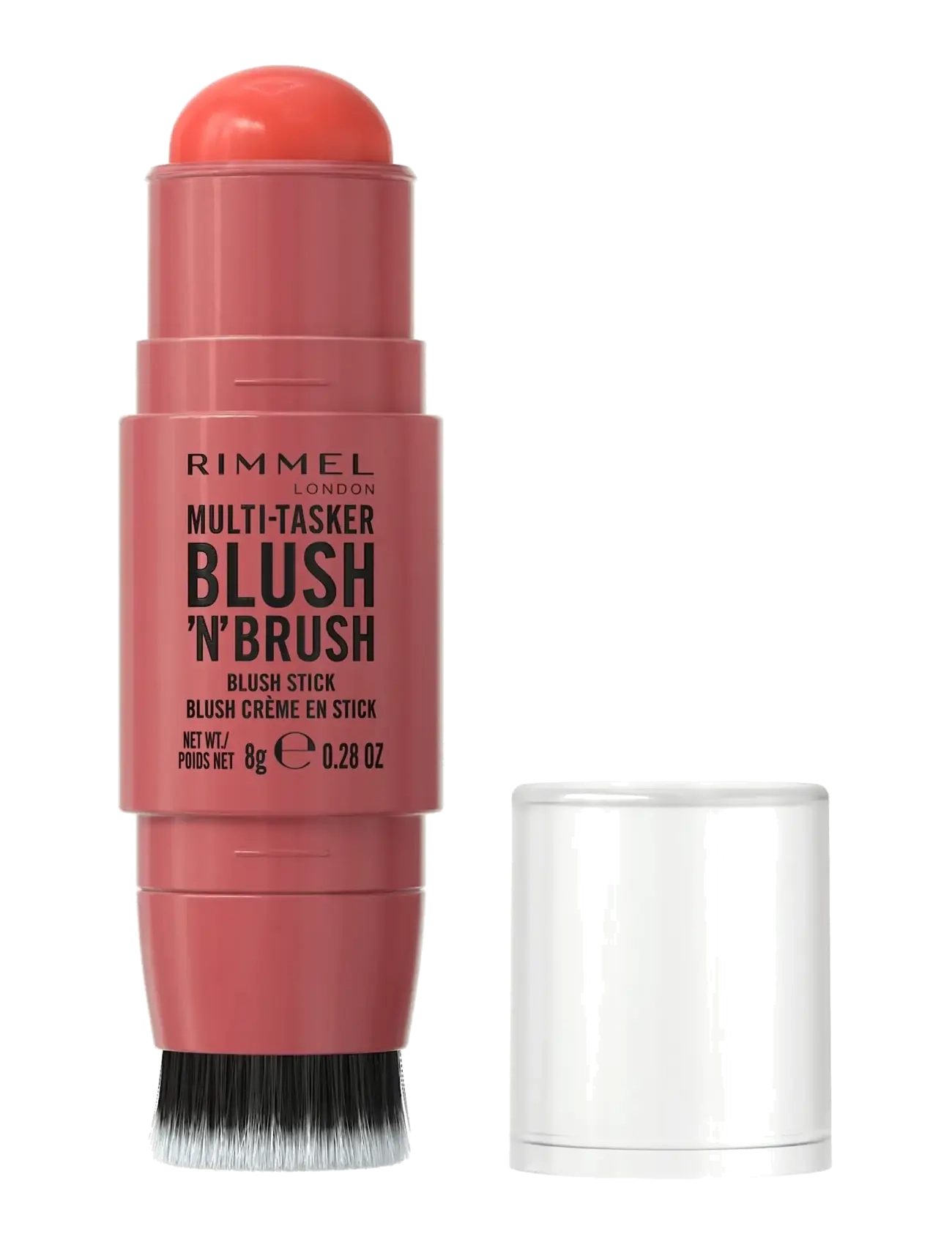 Rimmel - Multitasker On The Go Blush Stick - festkläder till outletpriser - 250 coral dust - 1
