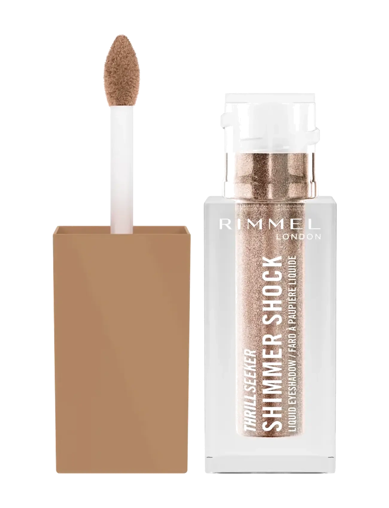 Rimmel - Shimmer Shock Liquid Eyeshadow - smink - 004 sunset storm - 1