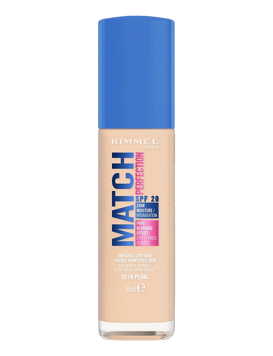 Rimmel - Match Perfection Liquid Foundation - makeup - 001 peal - 0