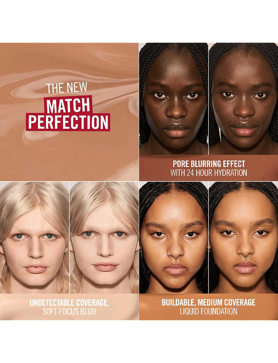 Rimmel - Match Perfection Liquid Foundation - makeup - 070 sesame - 5