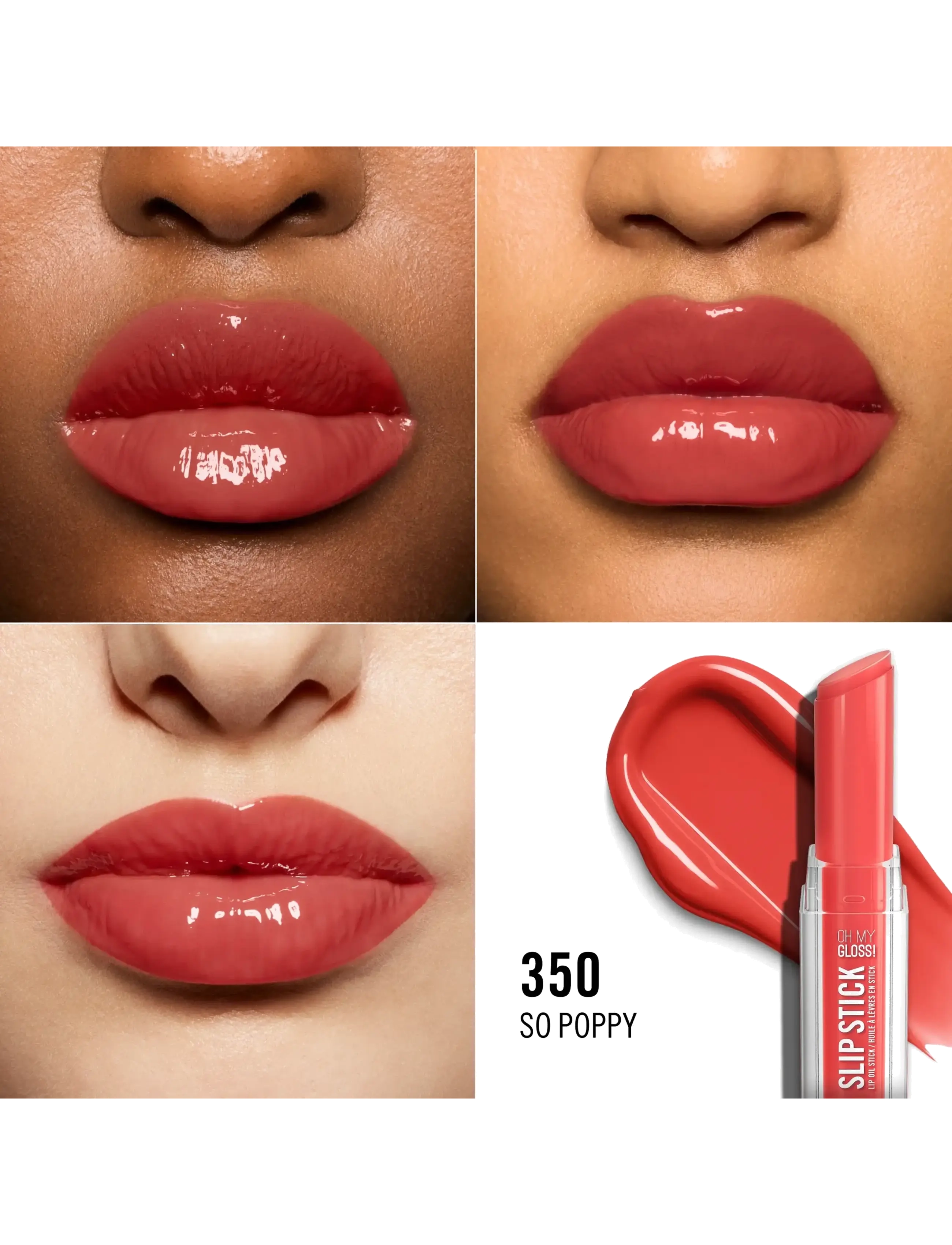Rimmel Oh My Gloss! Slip Stick läppsmink dam – bild 3
