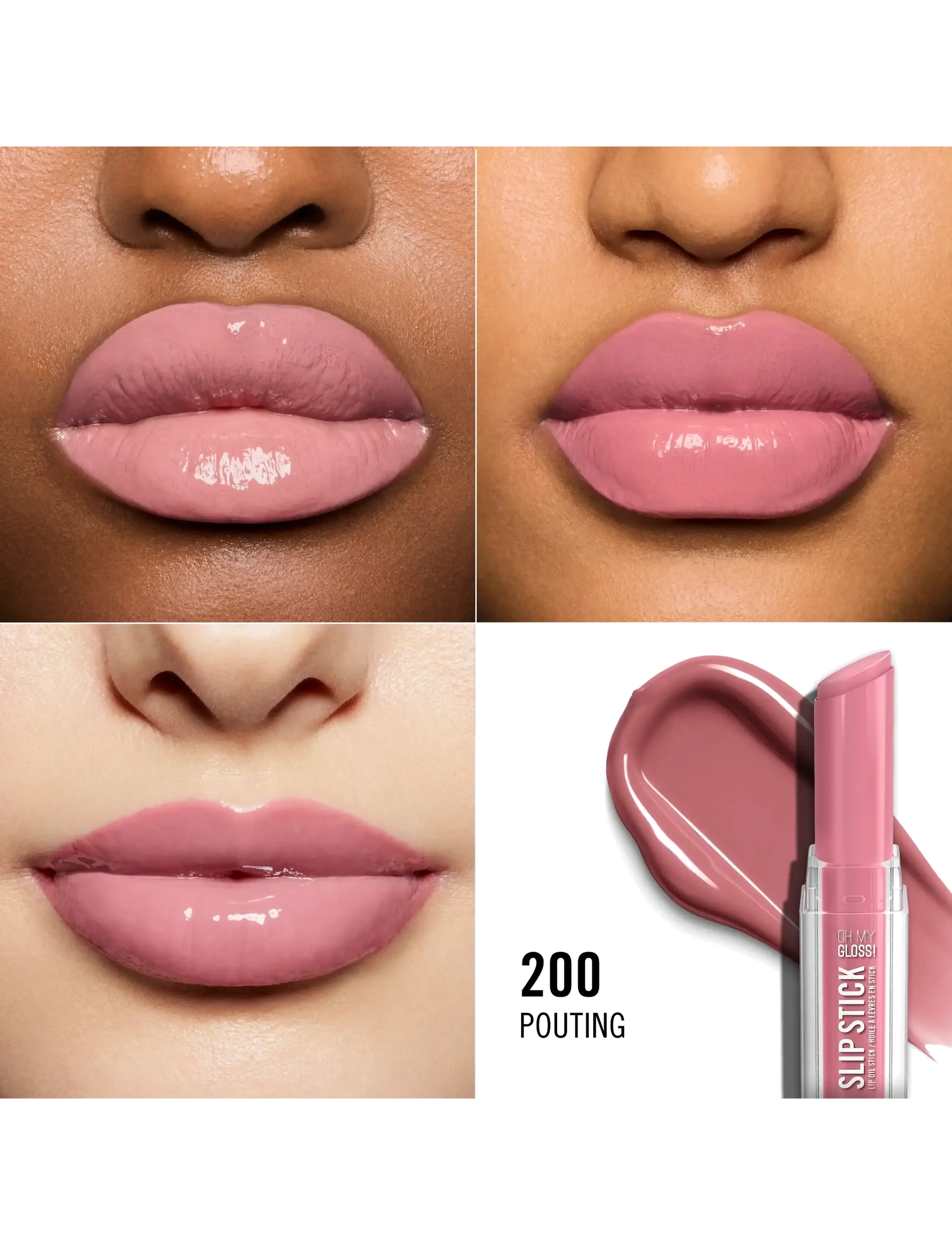 Rimmel - Oh My Gloss! Slip Stick - smink - 200 pouting - 2