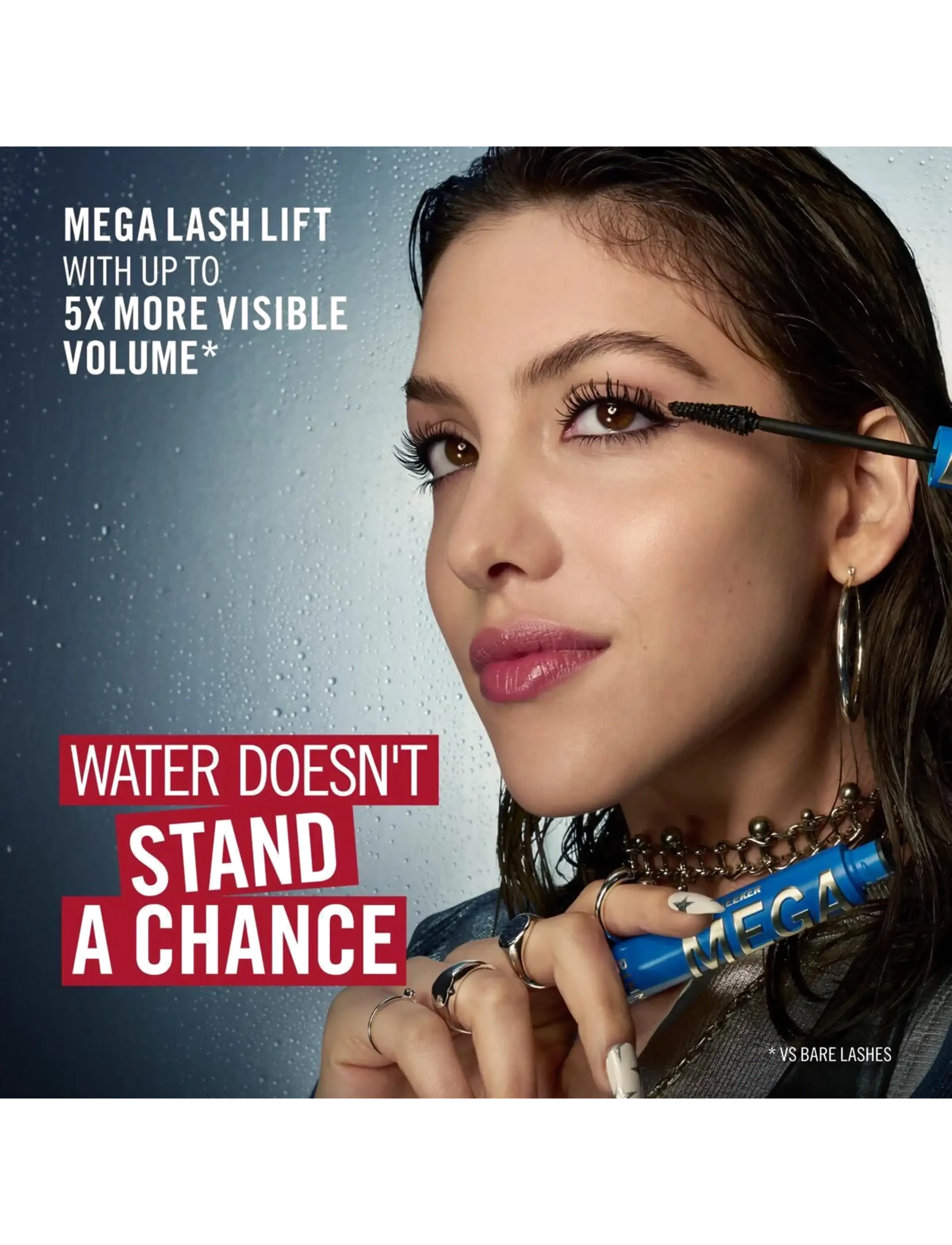 Rimmel - Thrill Seeker Mega Lift Mascara - Ögon & bryn  - 004 waterproof black - 4