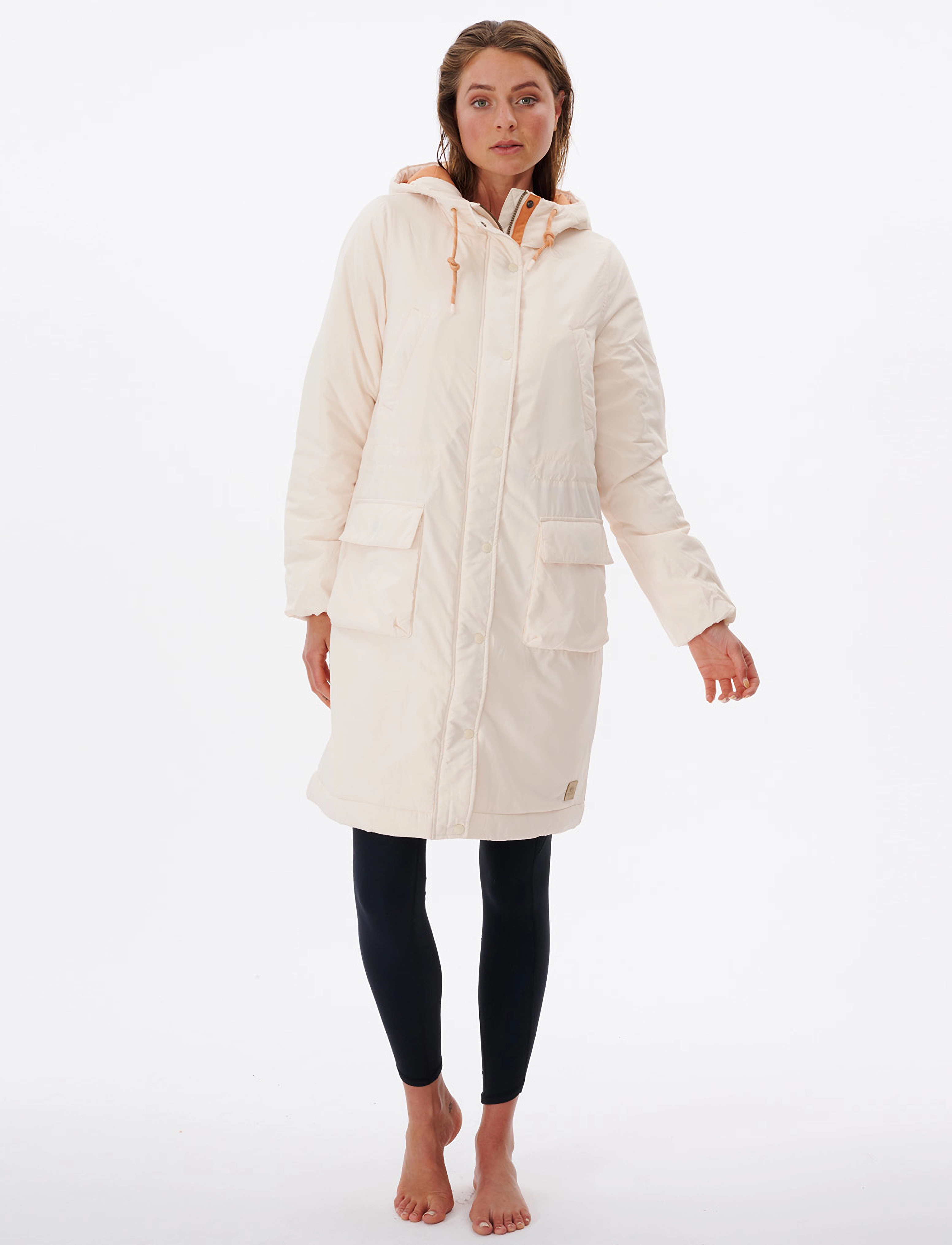 Rip Curl - SWC WEEKENDER JACKET - voodriga mantlid - off white - 4