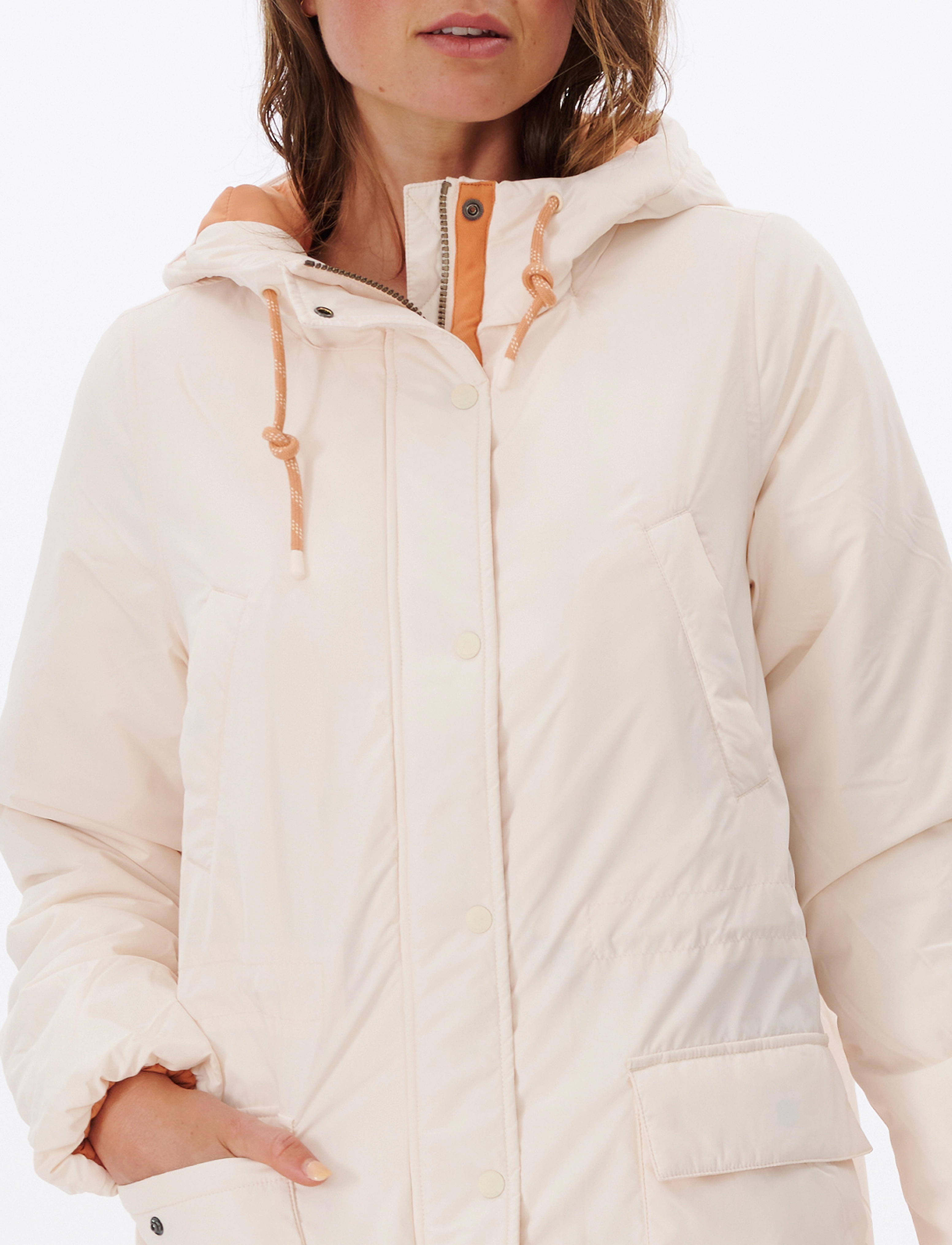 Rip Curl - SWC WEEKENDER JACKET - voodriga mantlid - off white - 5
