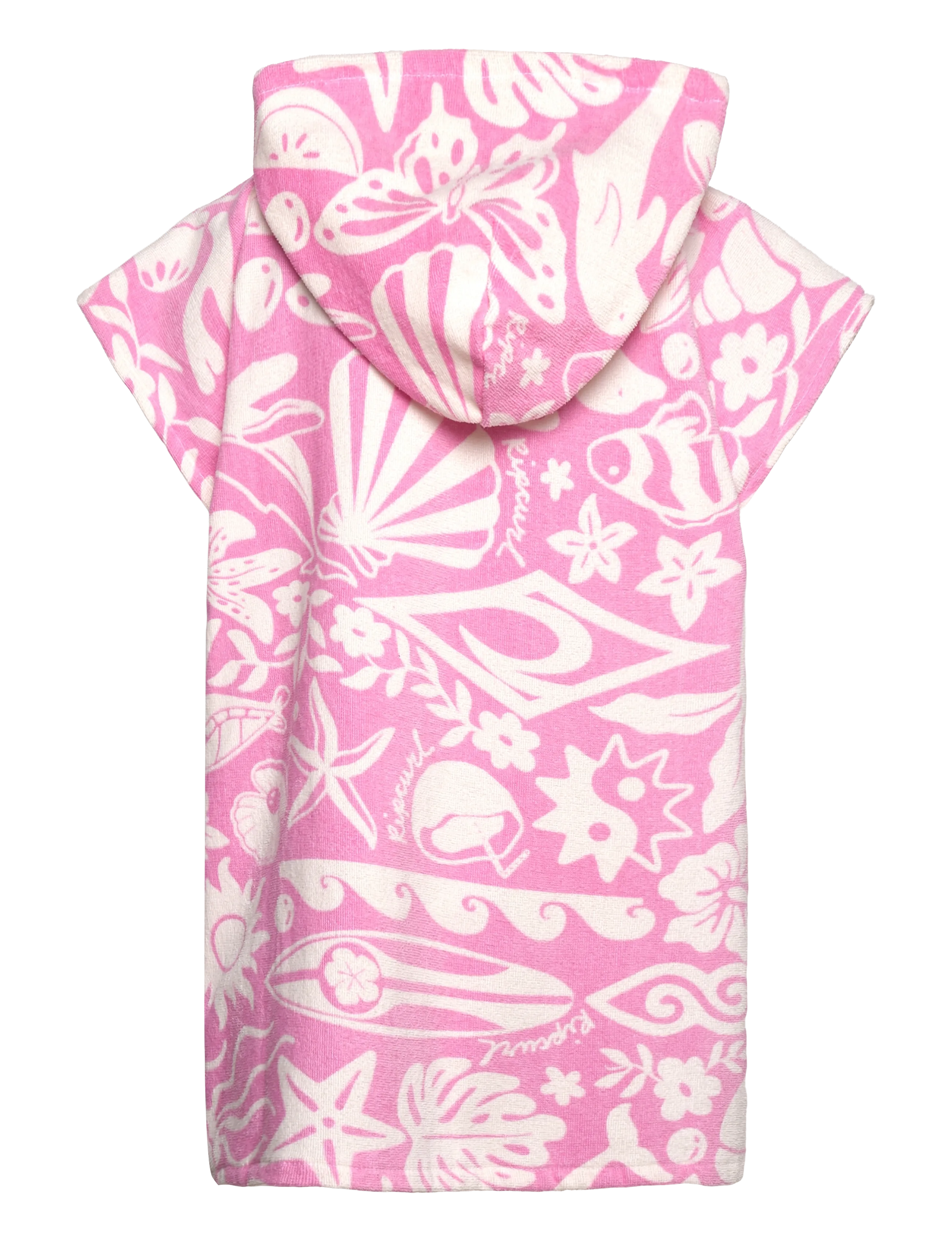 Rip Curl - MIXD SNAP CTTN HOODED TWL-GIRL - kortærmede skjorter - pink - 1