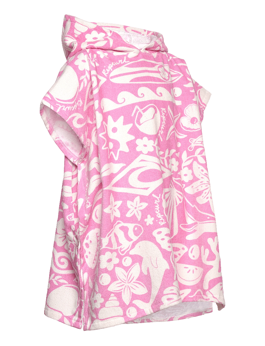 Rip Curl - MIXD SNAP CTTN HOODED TWL-GIRL - kortærmede skjorter - pink - 3