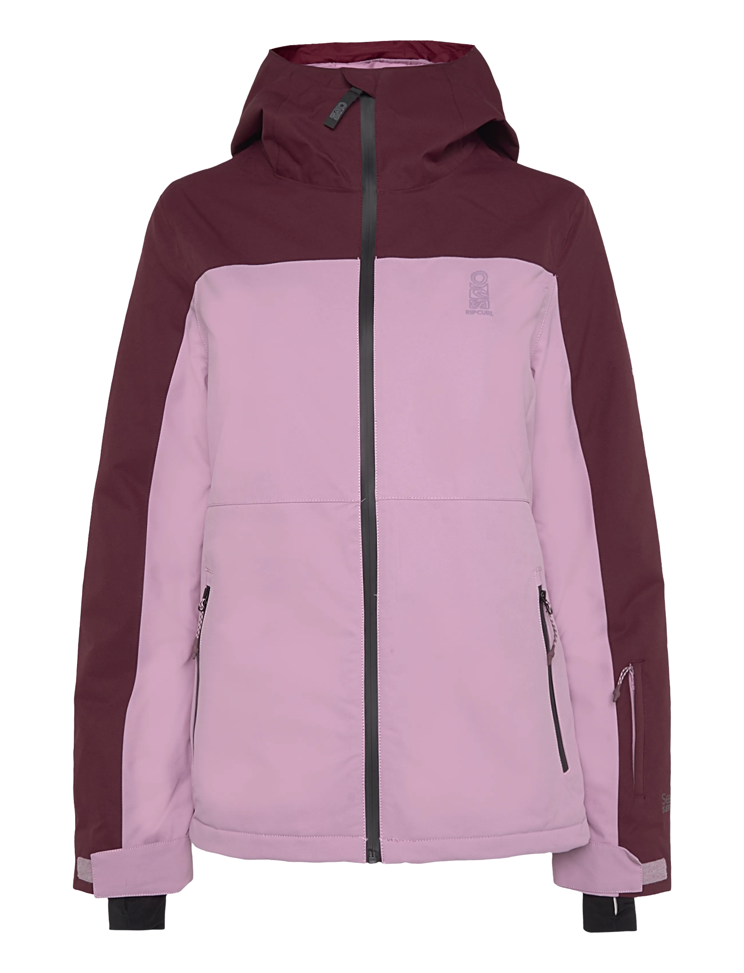 Rip Curl S-SERIES COL BL JKT 10K/10K - Outdoor - DARK PLUM / burgundy