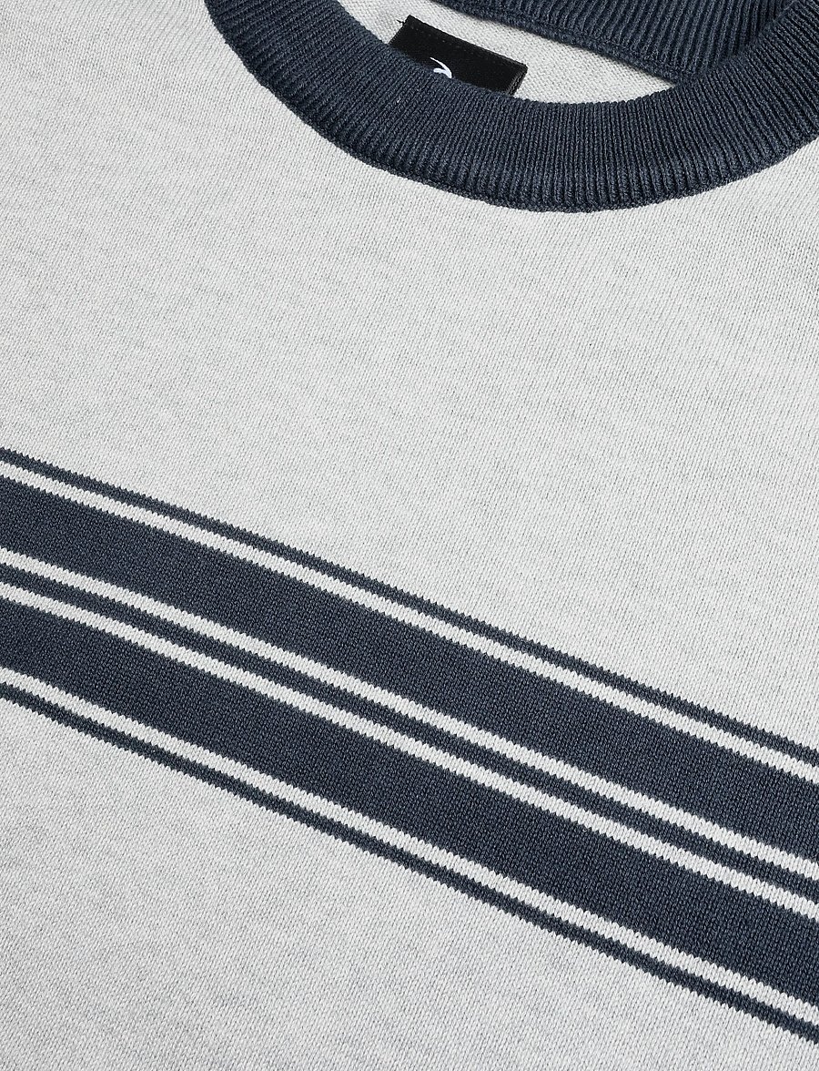 Rip Curl - ARCHIVE TWU STRIPE CREW KNIT - grey marle - 2